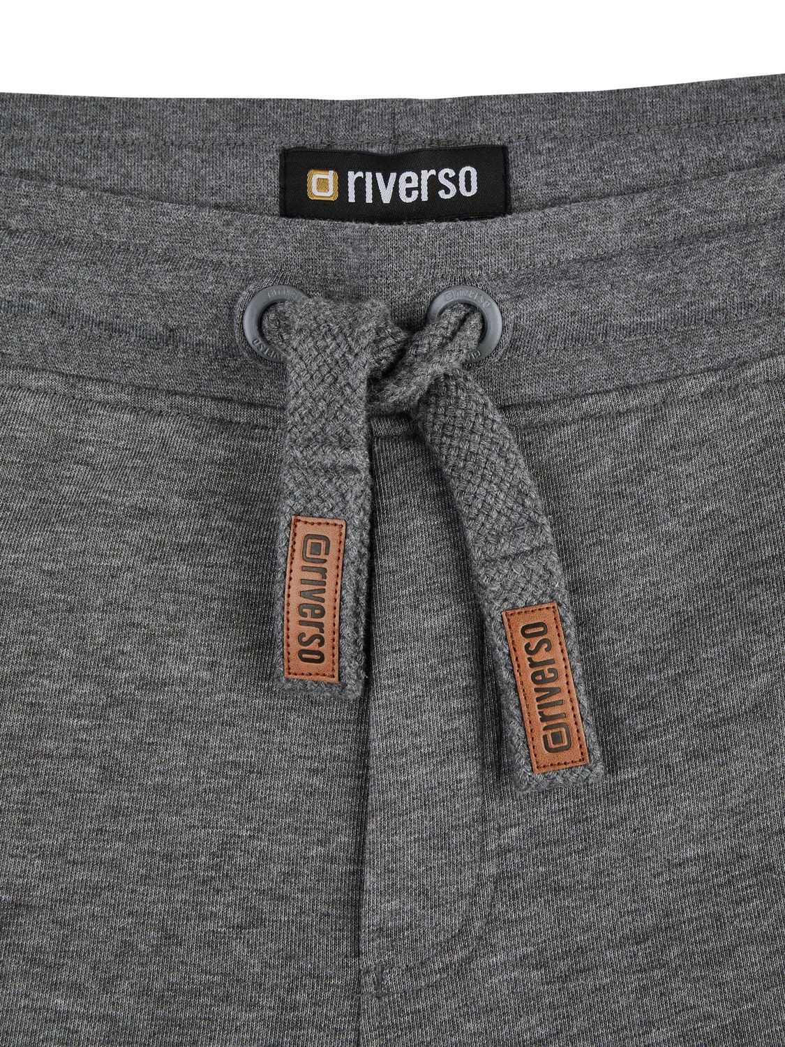 riverso Sweathose Herren Trainigshose RIVKasper Regular Fit Jogginghose aus pflegeleichter Baumwollmischung