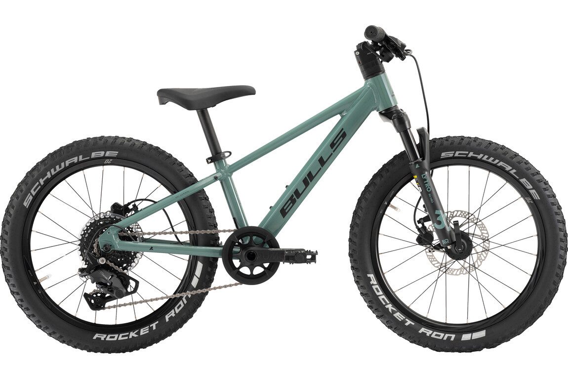 Bulls Kinderfahrrad Bulls Tokee Disc 20'' 9-Gang grün 2026, 9 Gang SHIMANO Cues RD-U4010, Kettenschaltung