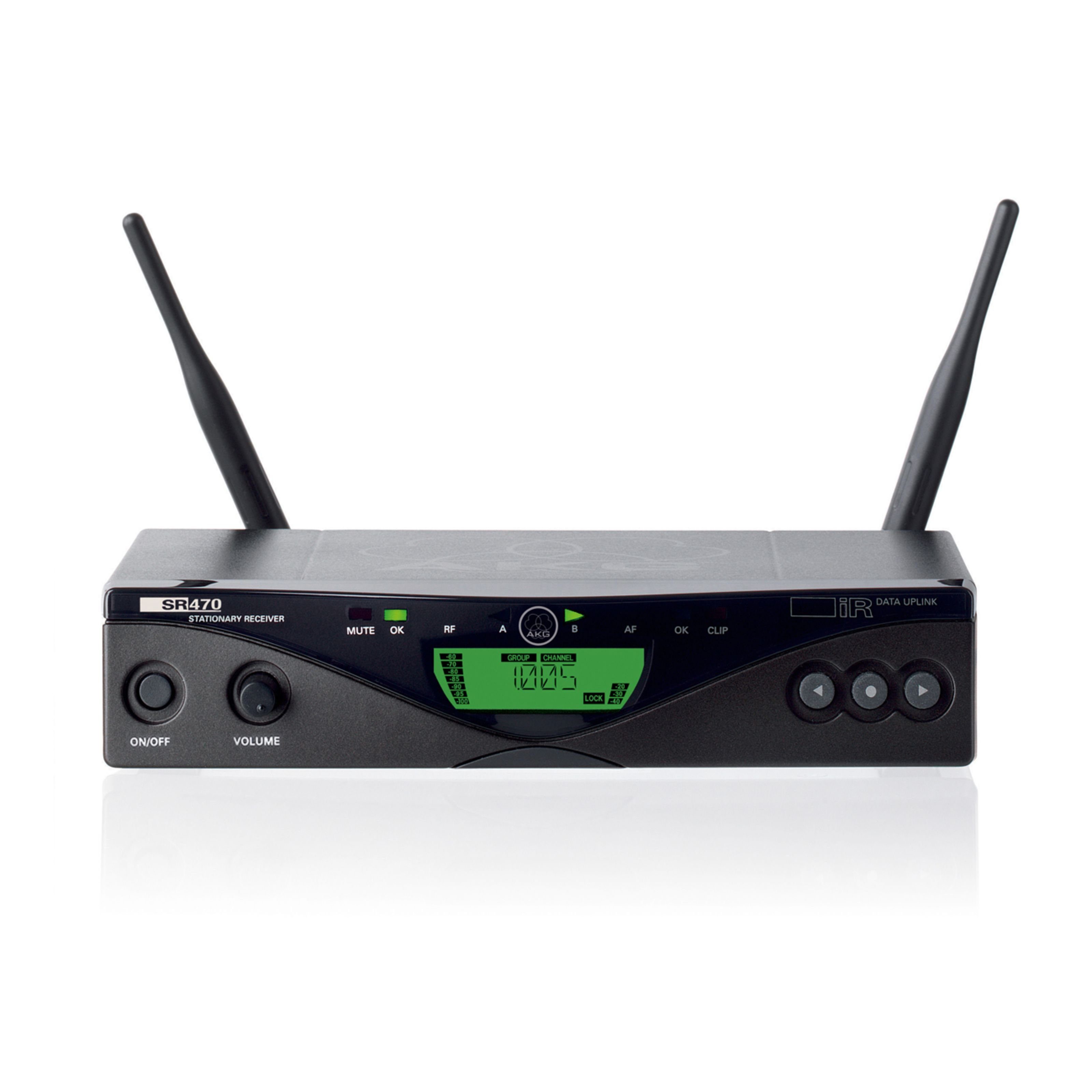 AKG Mikrofon (SR 470 Empfänger B10 8235-8314 MHz), SR 470, Empfänger B10, 823,5-831,4 MHz - Einzelkomponente für