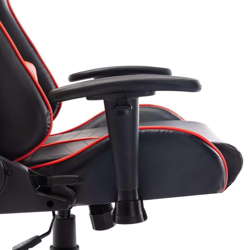 furnicato Gaming-Stuhl (1 Rot Schwarz Kunstleder St) und