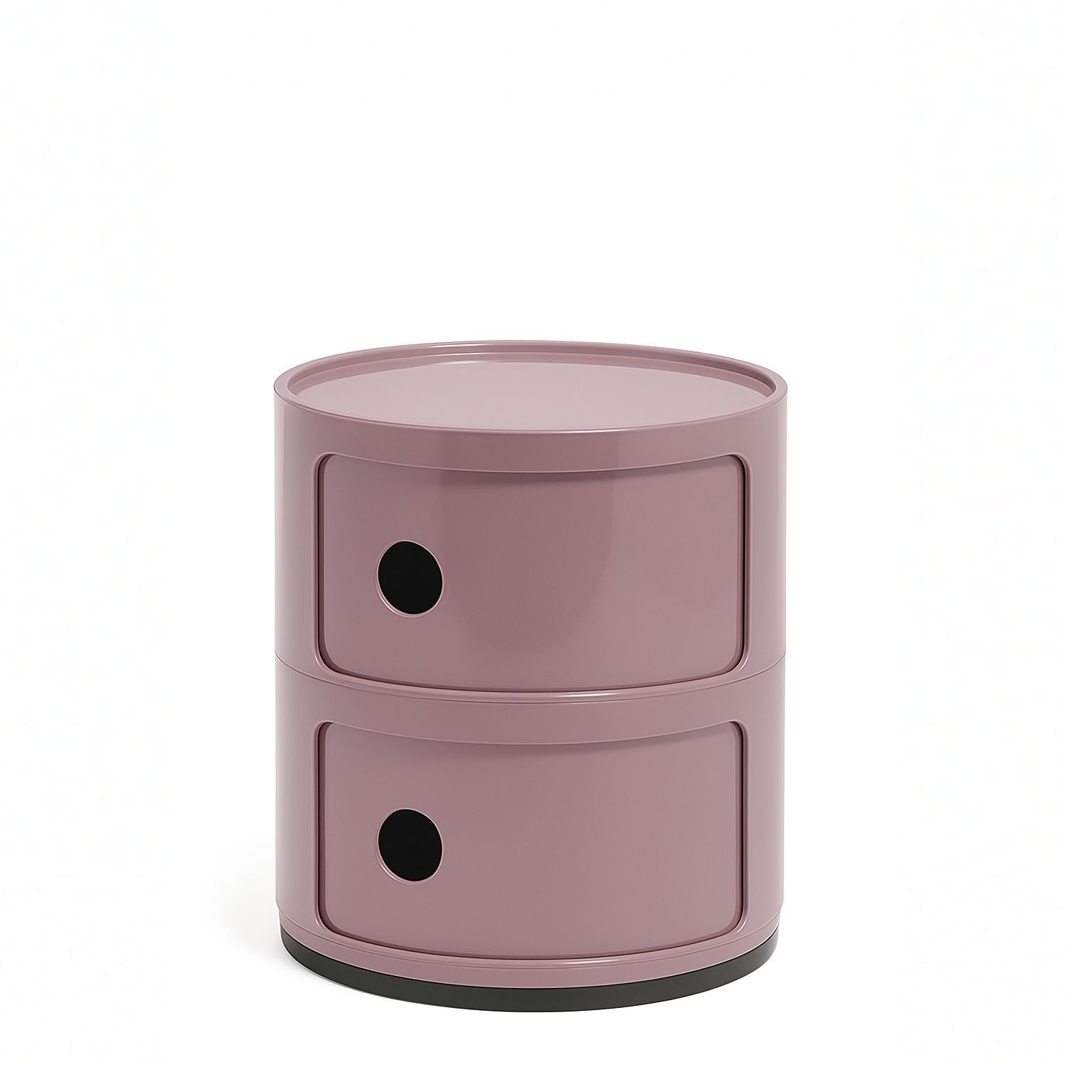 Kartell Container Componibili mit zwei Fächern Malve