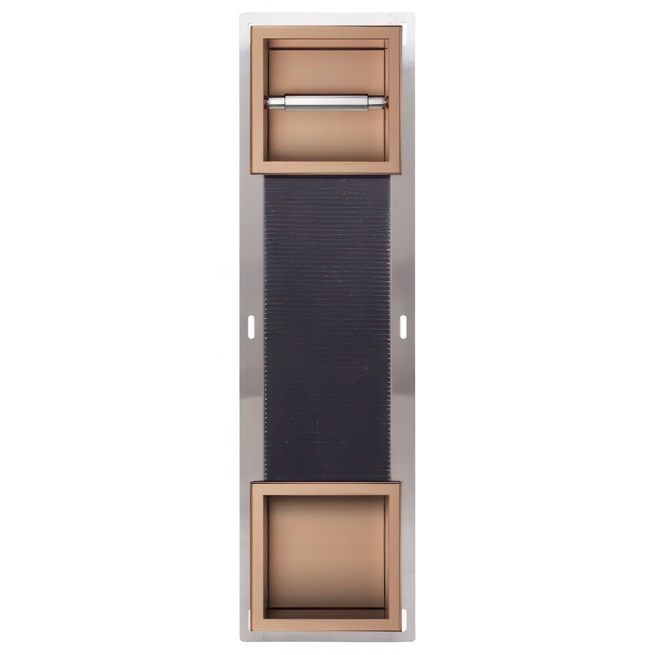 KOLMAN Держатели для туалетной бумаги WALL BOX PAPER 2 Unterputz Wandnische Держатели для туалетной бумаги in Kupfer