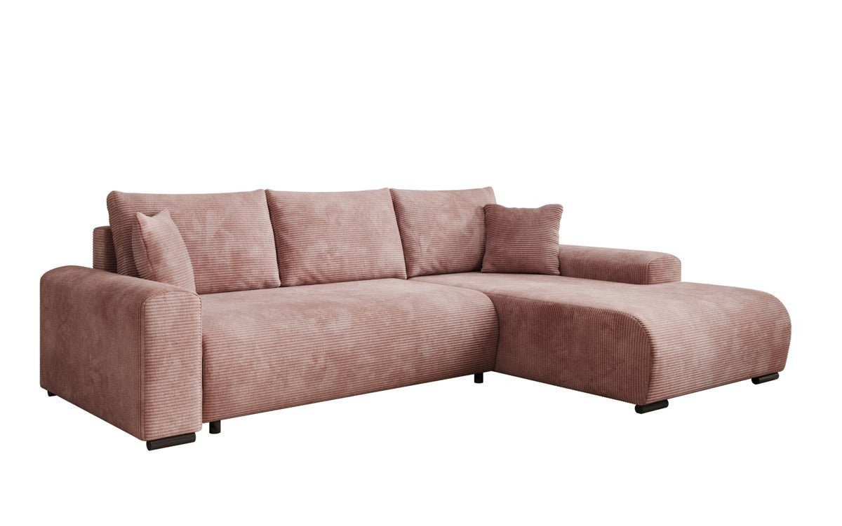 Luxusbetten24 Schlafsofa Designer Sofa Hanna, mit Schlaffunktion und Stauraum