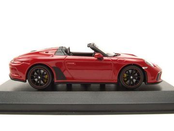Minichamps Modellauto Porsche 911 (991) Speedster 2019 dunkelrot metallic Modellauto 1:43, Maßstab 1:43