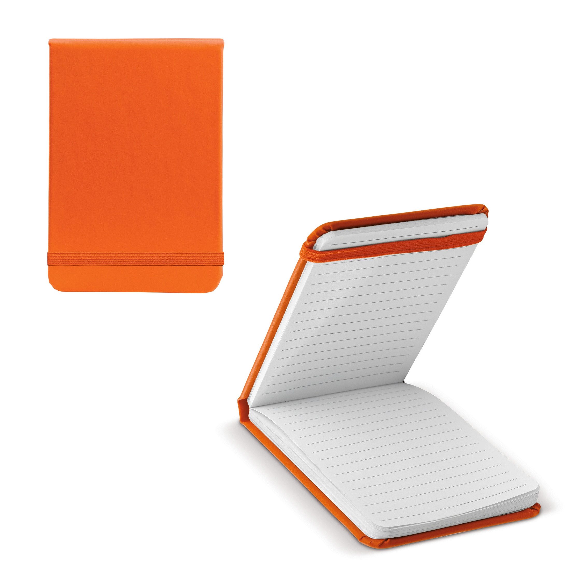 TOPPOINT Notizbuch Reporter Notizbuch / DIN A6 / 160 S. / liniert / PU Hardcover / Farbe: