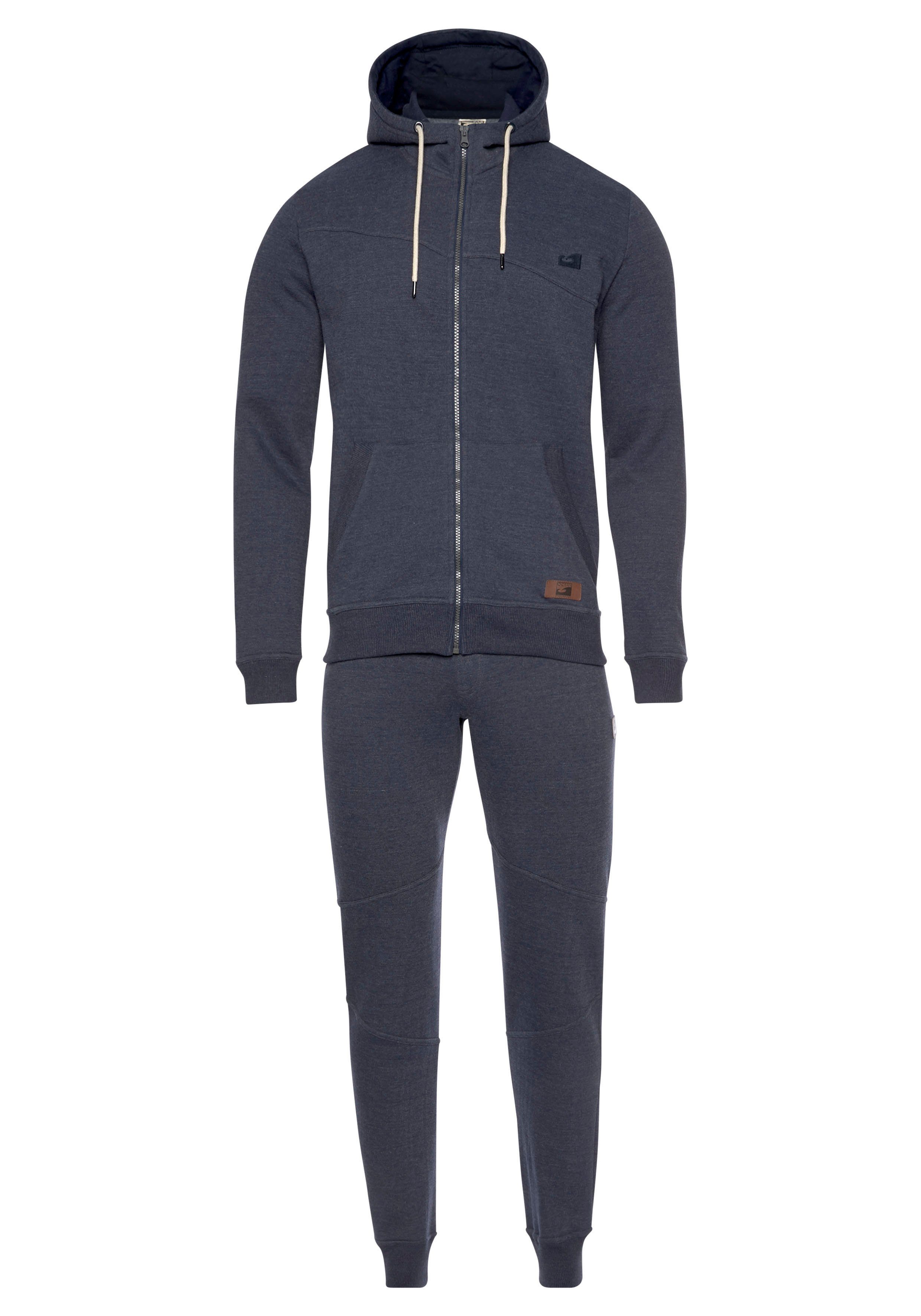 Ocean marine-meliert (2-tlg) Fit Comfort Sportswear Jogginganzug
