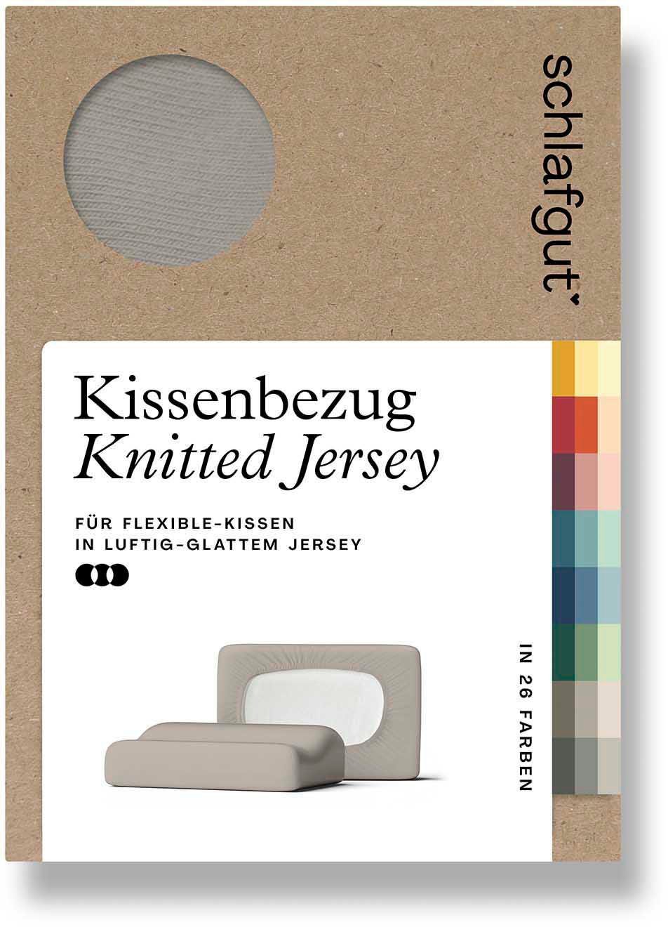 Schlafgut Kissenbezug Pure flexibler Kissenbezug für Nackenstützkissen, (1 günstig online kaufen