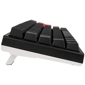Ducky ONE 2 SF Gaming-Tastatur (MX-Brown, mechanisch, PBT Kappen, RGB-LED, deutsches Layout QWERTZ, Schwarz)