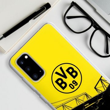 DeinDesign Handyhülle Borussia Dortmund BVB Fanartikel Stadion Schwarz-Gelb - BVB, Samsung Galaxy S20 Silikon Hülle Bumper Case Handy Schutzhülle
