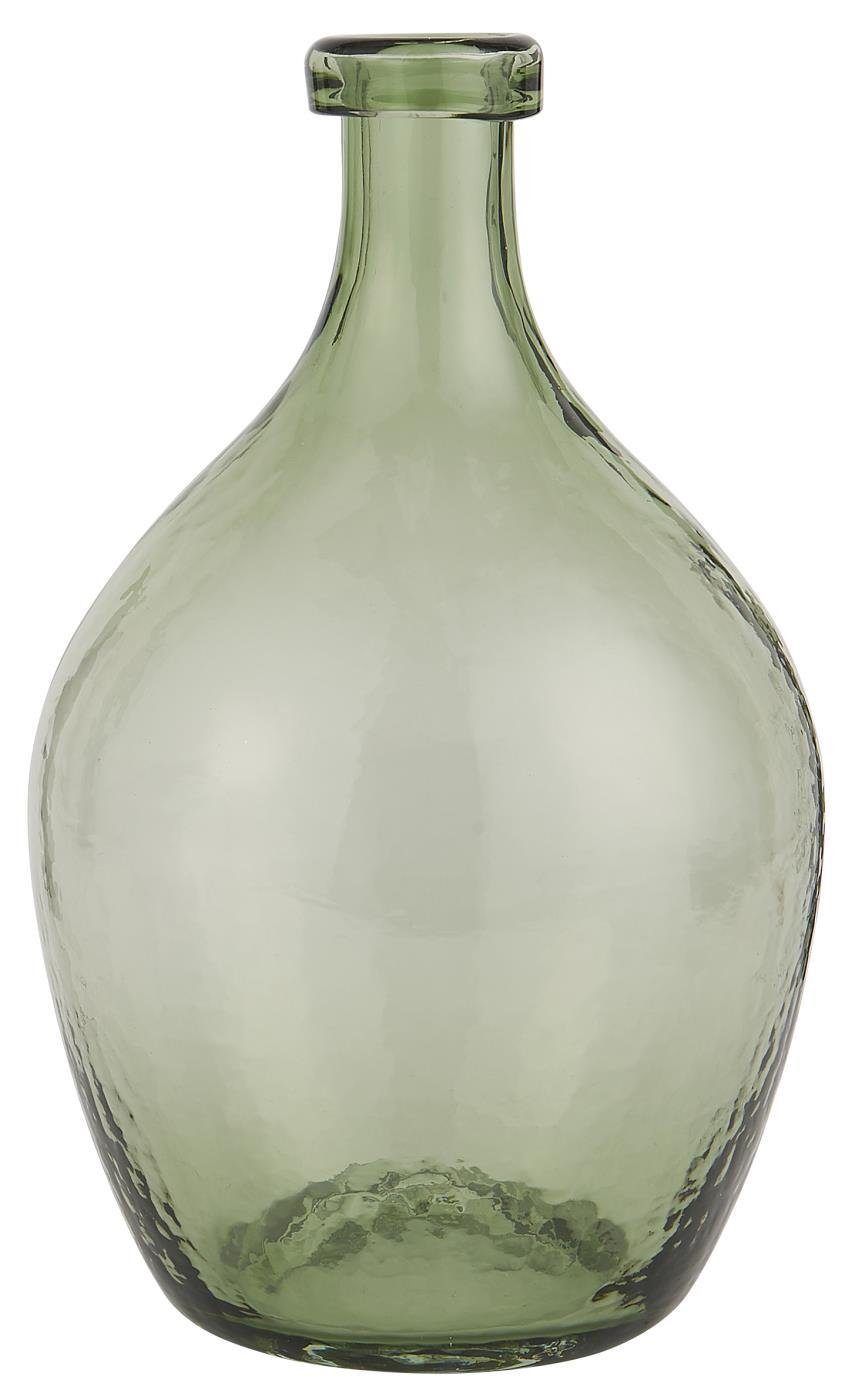 Ib Laursen Bodenvase Glasballon Vase H: 28 cm, in Braun und Grün erhältlich