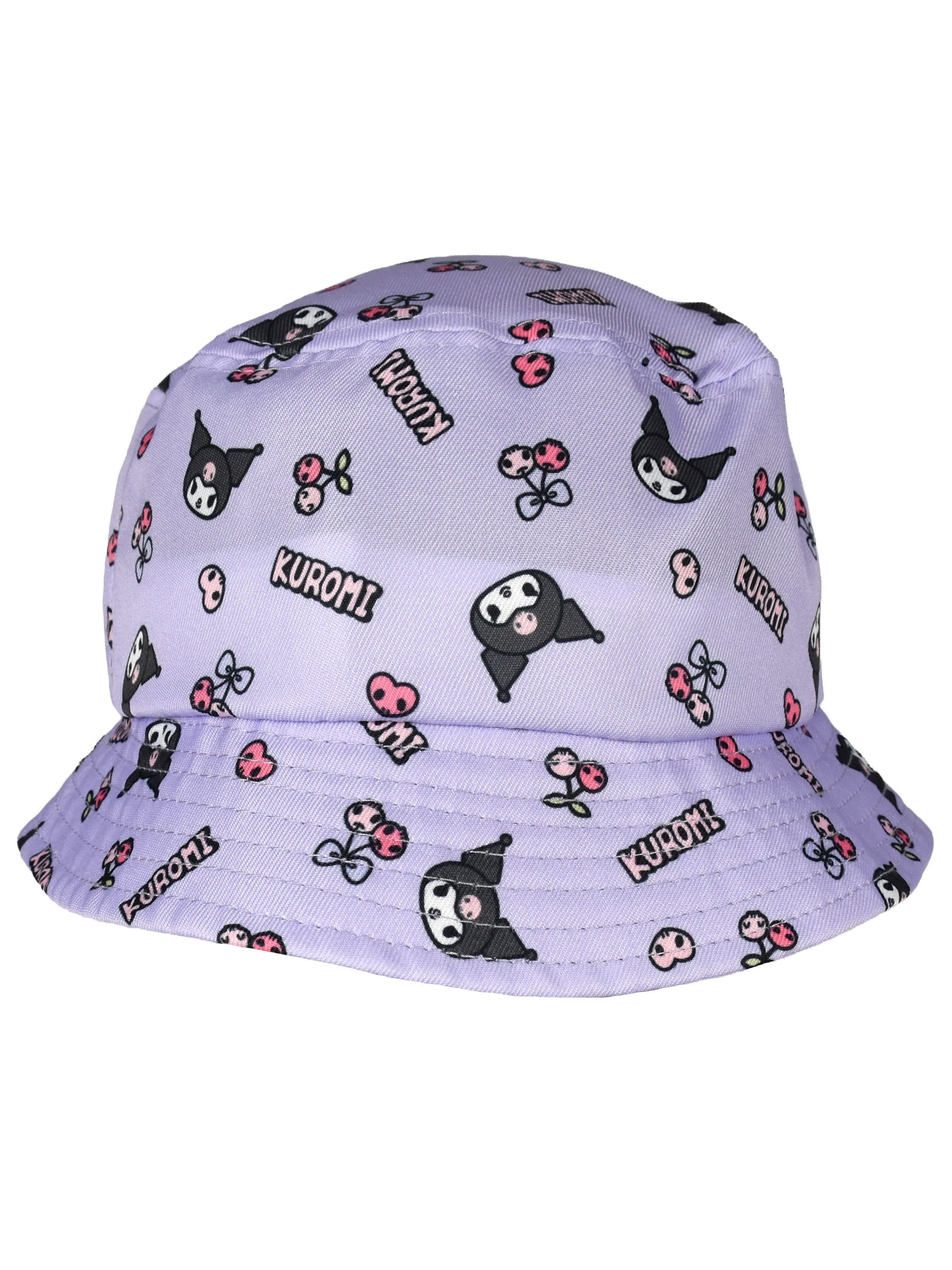 United Labels® Fischerhut Hello Kitty Fischerhut Kuromi Bucket Hat Sonnenschutz Anglerhut
