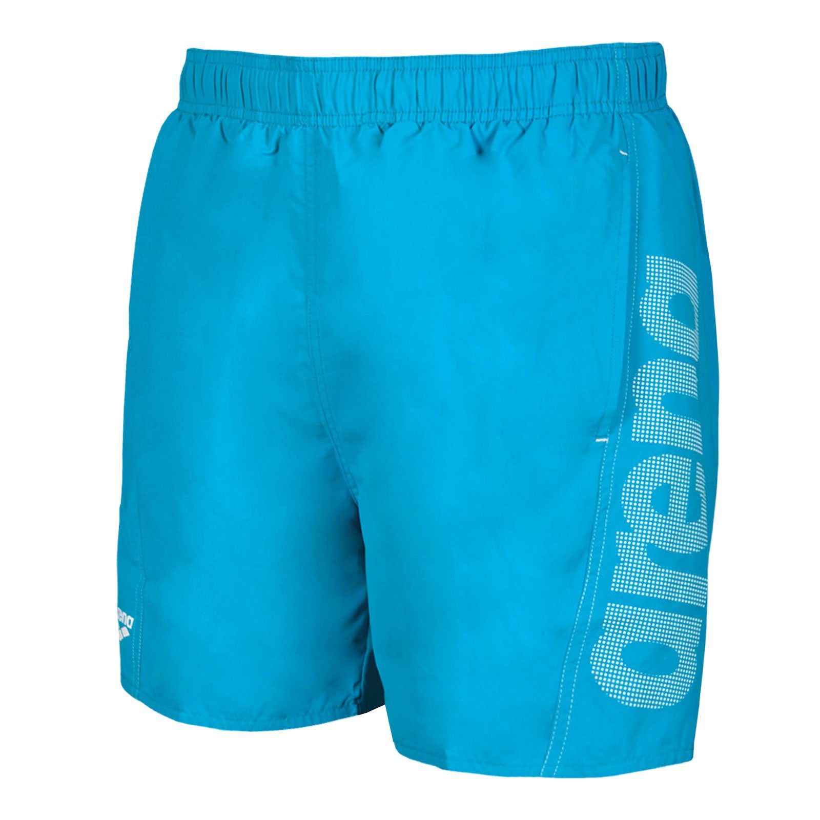 Arena Badeshorts Fundamentals Logo Boxer mit seitlichen Einschubtaschen