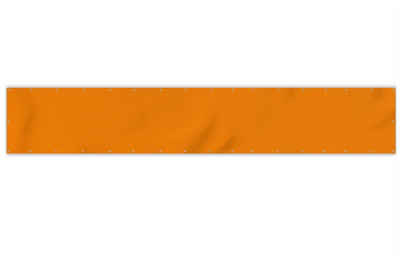 MuchoWow Balkonsichtschutz Orange - Jahreszeiten - Herbst - Farbe (1-St) Balkonbespannung mit Metalösen, UV-beständig, Balkonbanner