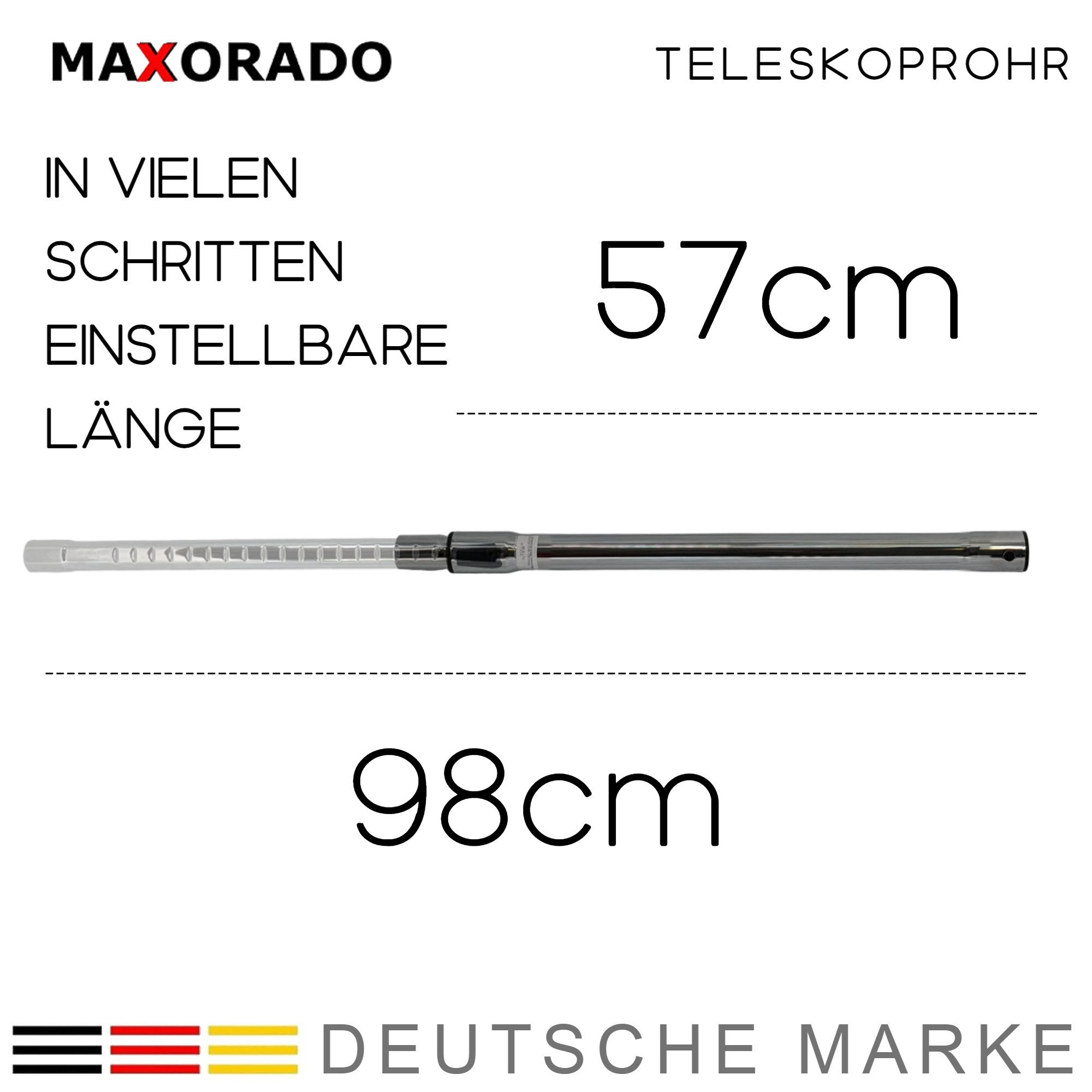 Staubsaugerrohr Staubsauger Rohr 35mm Teleskoprohr Zubehör VSZ31455 / VSZ3XTRM11 Z3.0