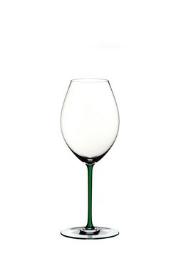 RIEDEL THE WINE GLASS COMPANY Champagnerglas Riedel Fatto a Mano Syrah Grün, Glas