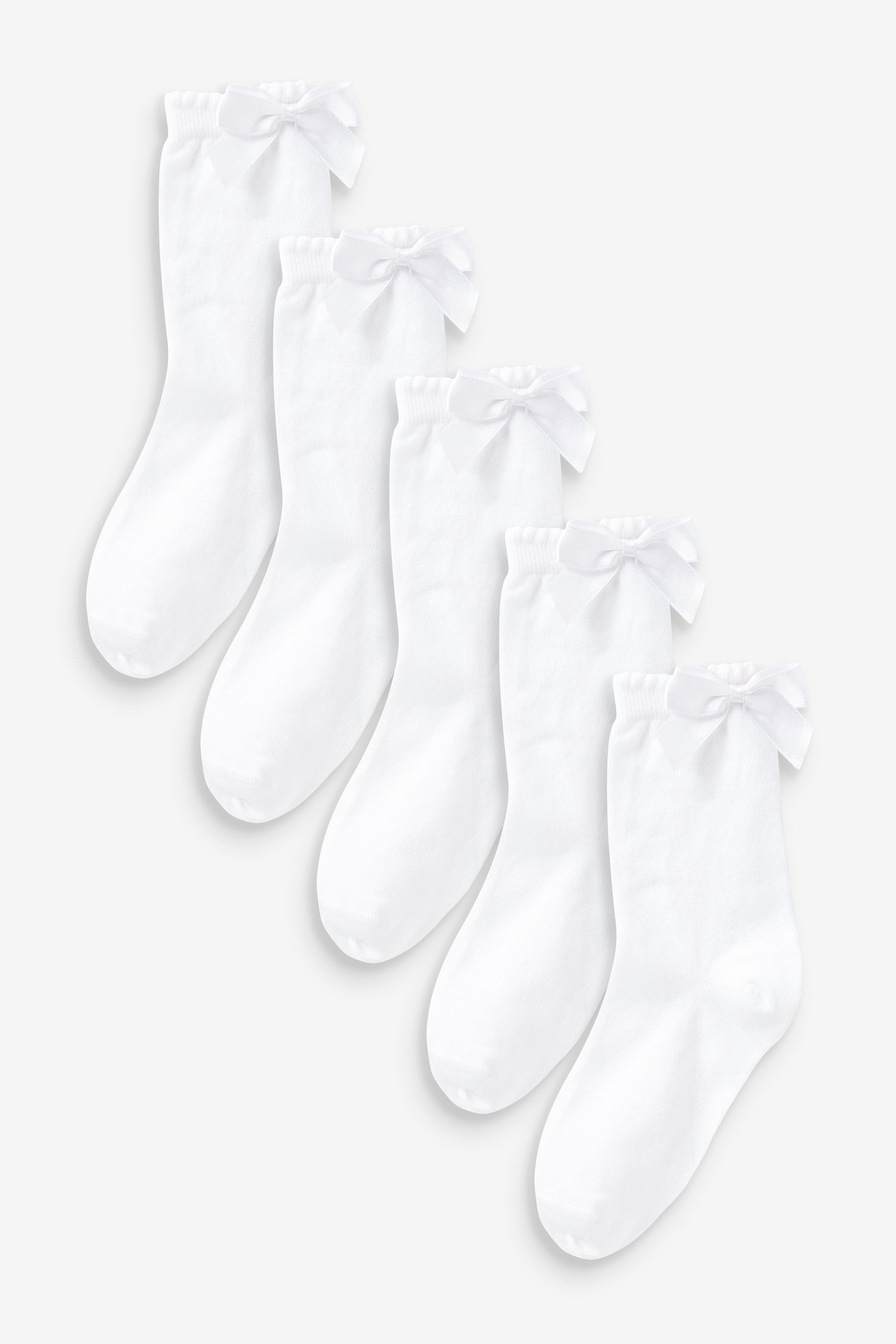 Kurzsocken 5er-Pack Socken mit Baumwolle und Schleife