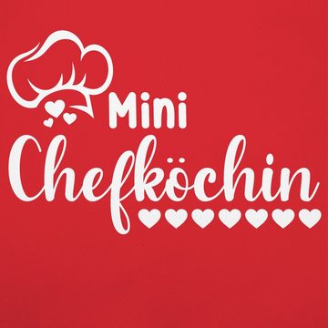 Shirtracer Kochschürze Mini Chefköchin - Geschenk für Mädchen Küche, (1-tlg), Kochschürze