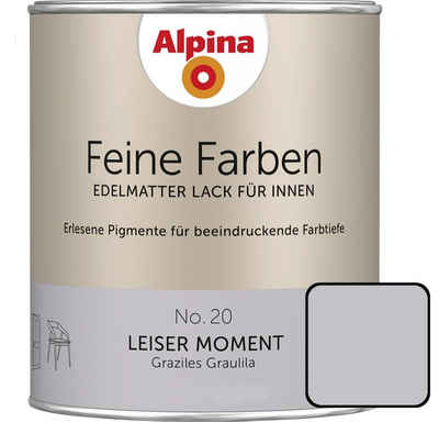 Alpina Wandfarbe Alpina Feine Farben Lack No. 20 Leiser Moment