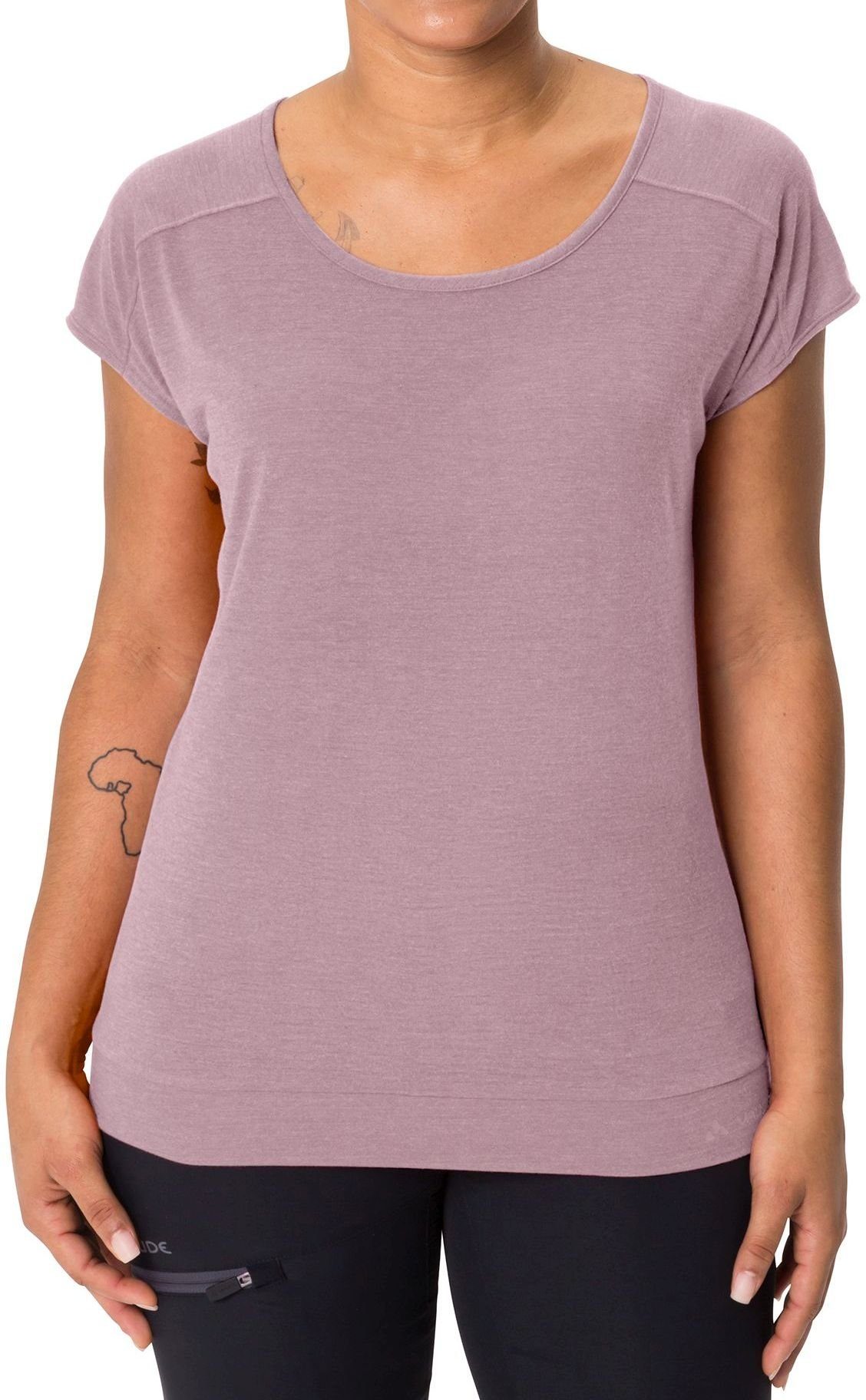T-Shirt Womens dust Skomer lilac III T-Shirt VAUDE