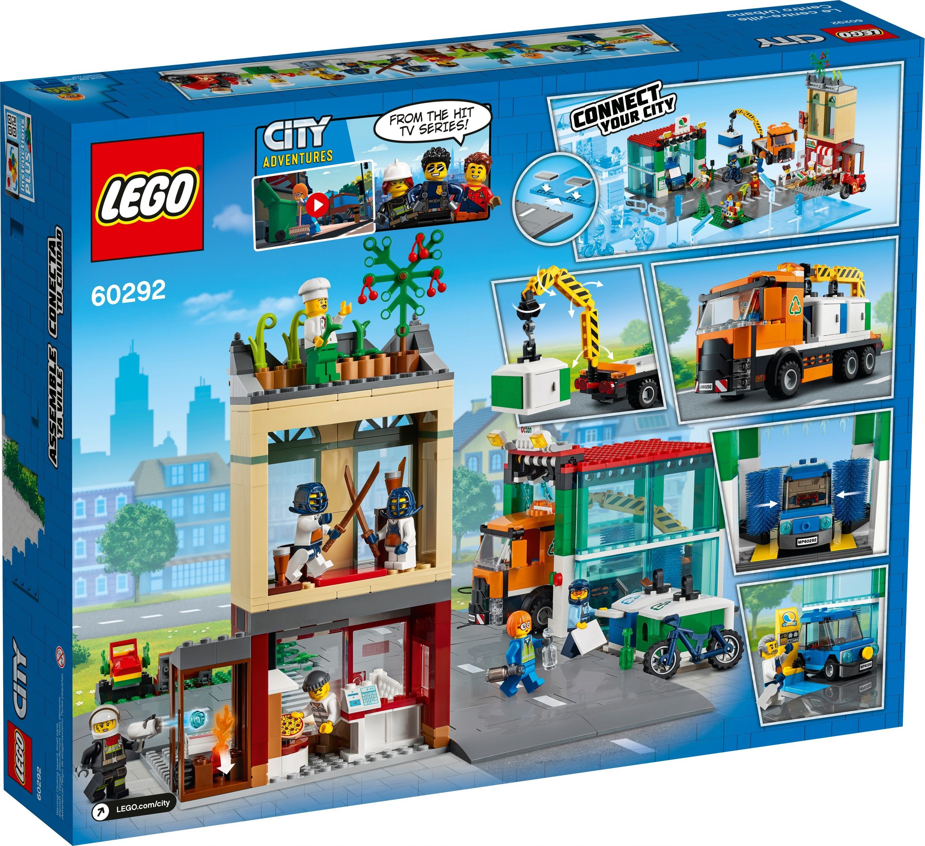 City LEGO® 790 - Stadtzentrum, Konstruktionsspielsteine St) (Set, LEGO®