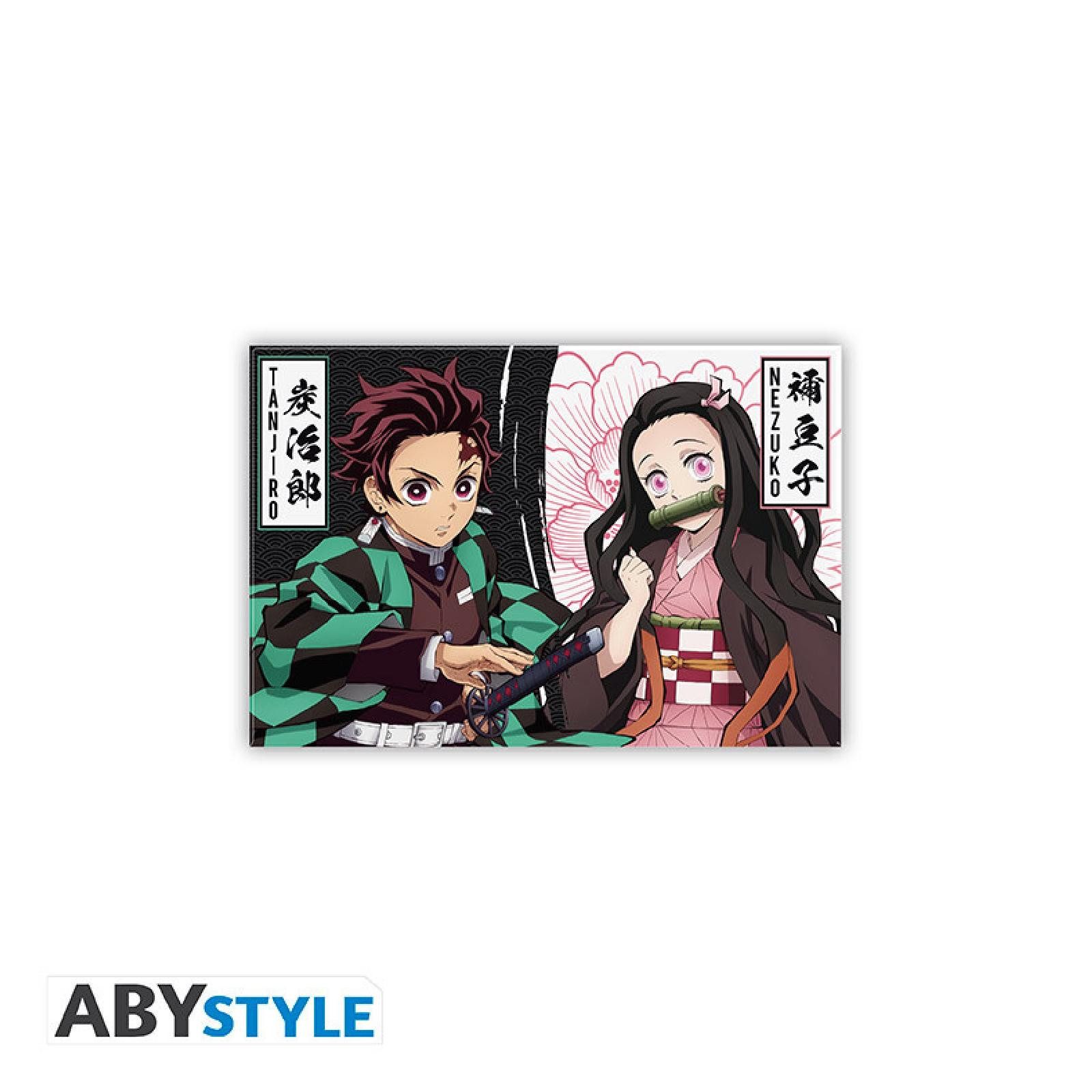 Merchandise-Figur DEMON SLAYER - Standard Magnet - Tanjiro & Nezuko