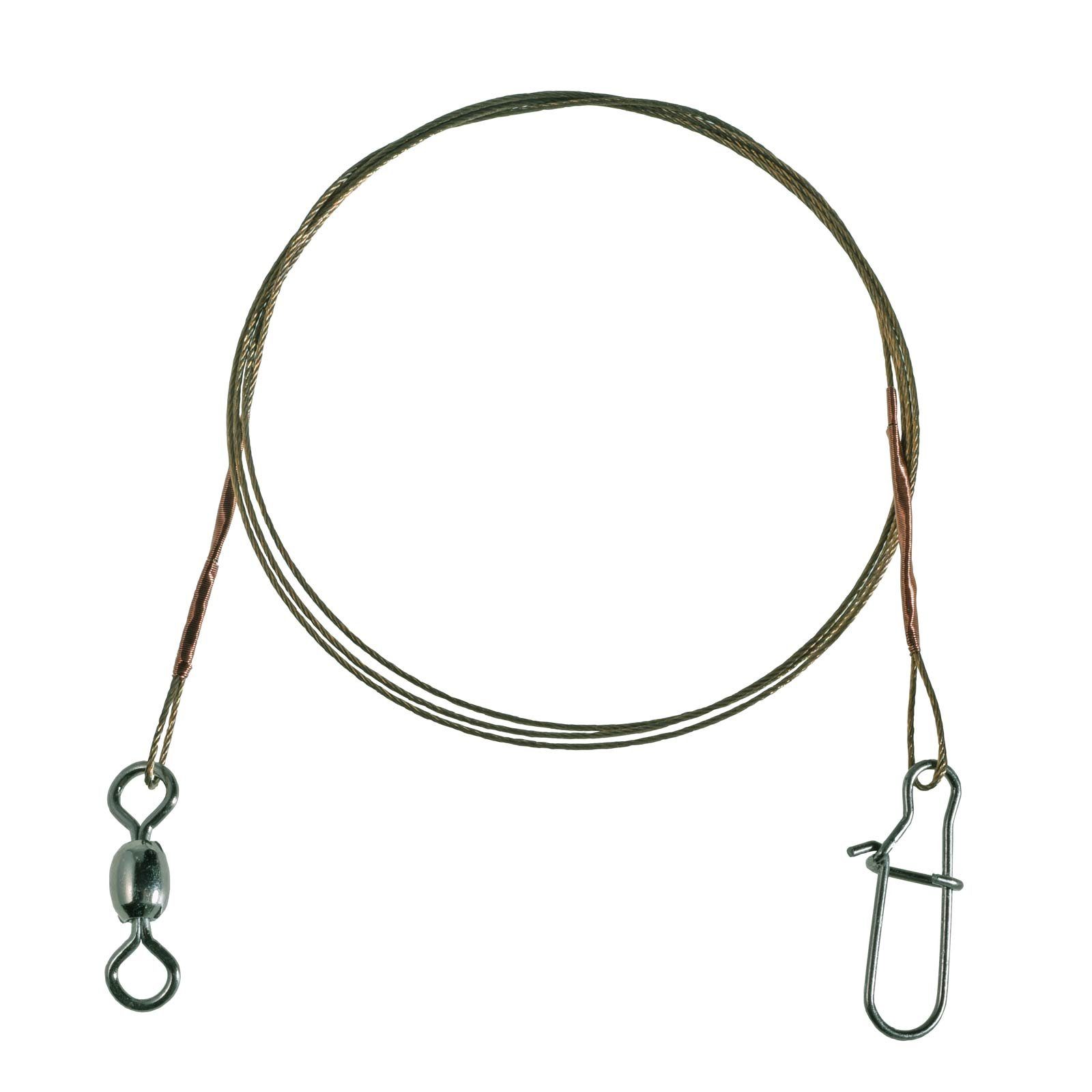 Climax Vorfachschnur, 30 m Длина, Climax Flexsteel Leader 7x7 10kg 30cm Stahlvorfach Kunstködervorfach