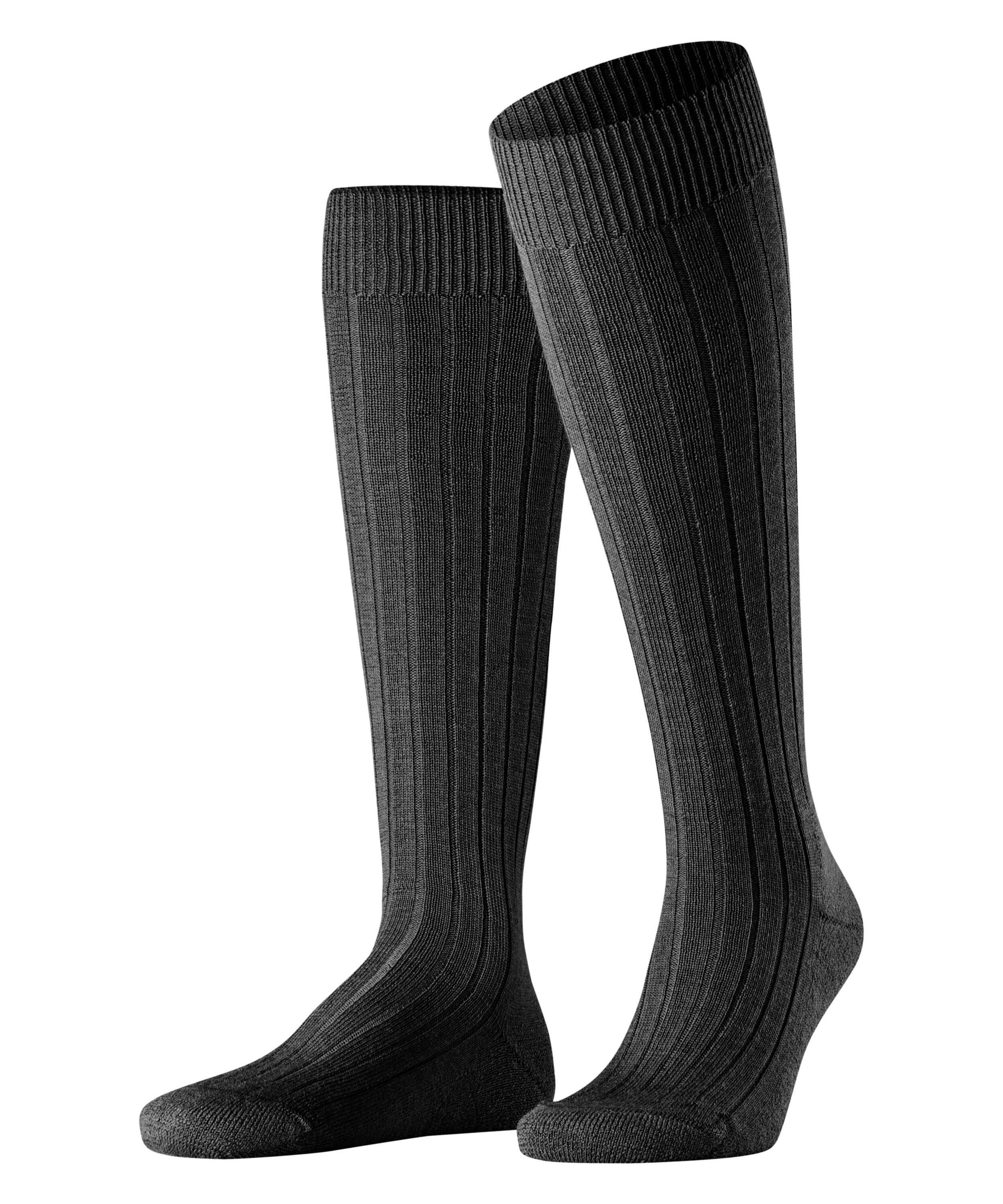 FALKE Kniestrümpfe Teppich im Schuh (1-Paar) mit Sohlenpolsterung black (3000)