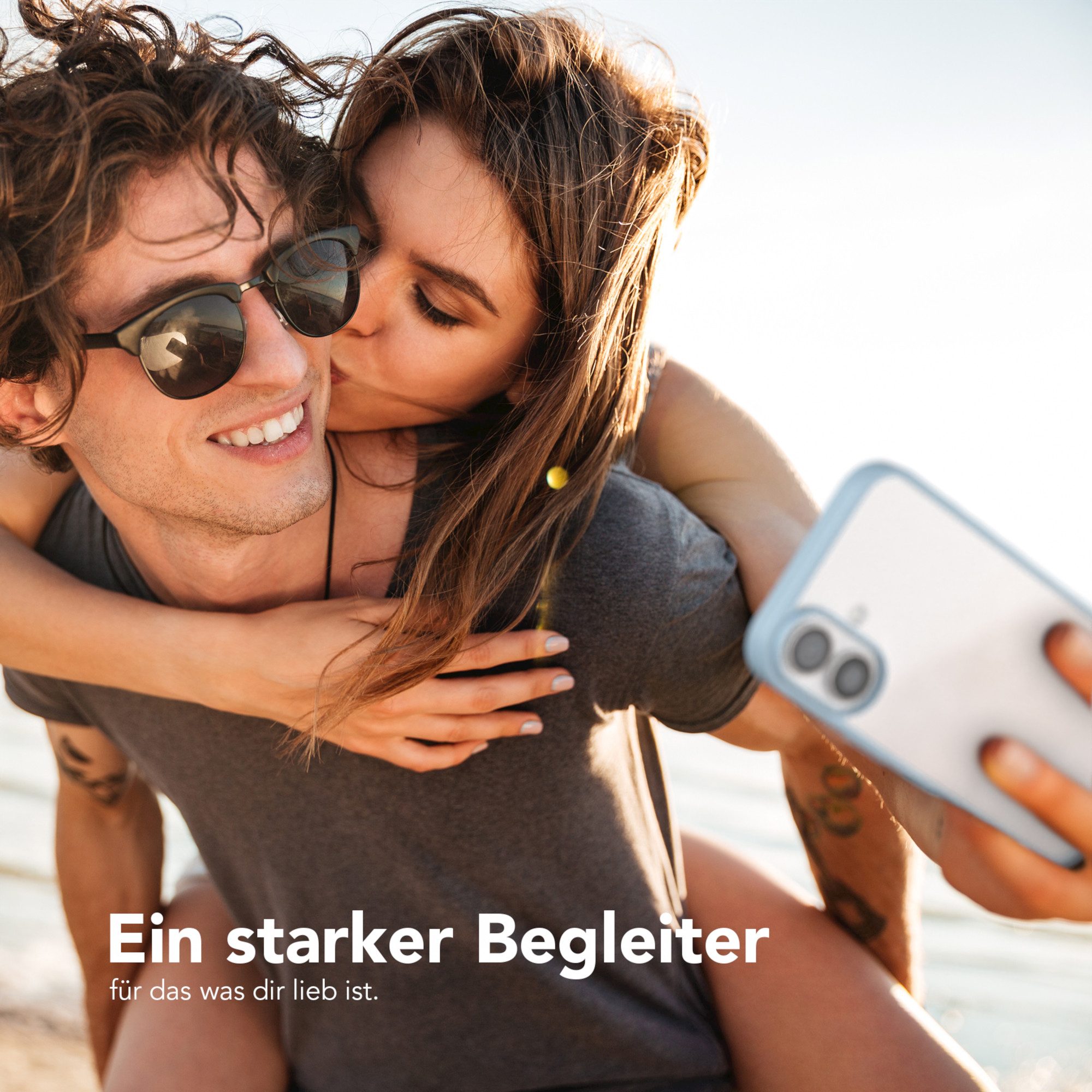 EAZY CASE Handyhülle Bumper Case für Apple iPhone 16 6,1 Zoll, Schutzhülle Kameraschutz kratzfest Back Cover Displayschutz Minz Grün