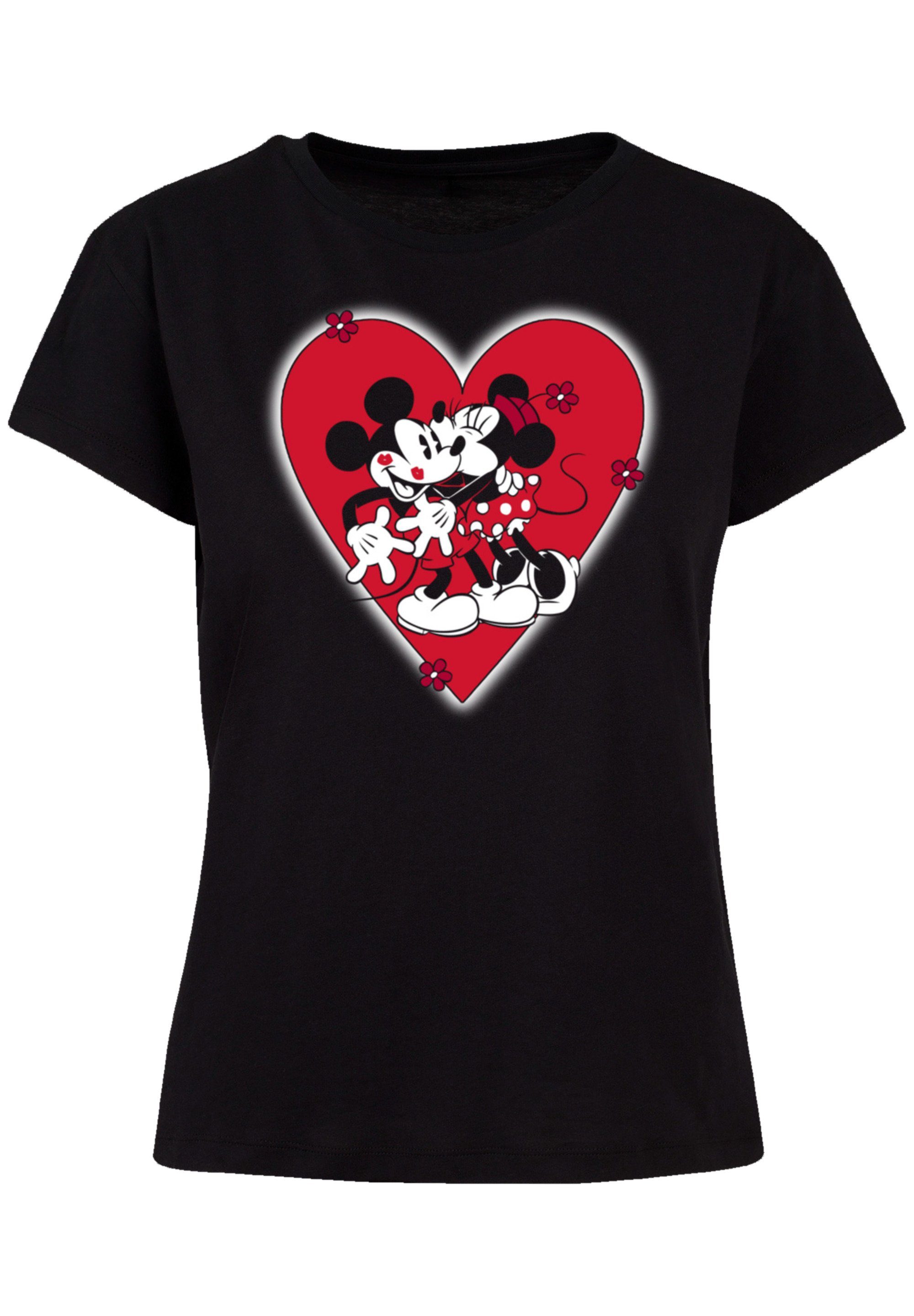 Micky Verarbeitung T-Shirt Disney hochwertige und Passform Qualität, Together F4NT4STIC Perfekte Maus Premium
