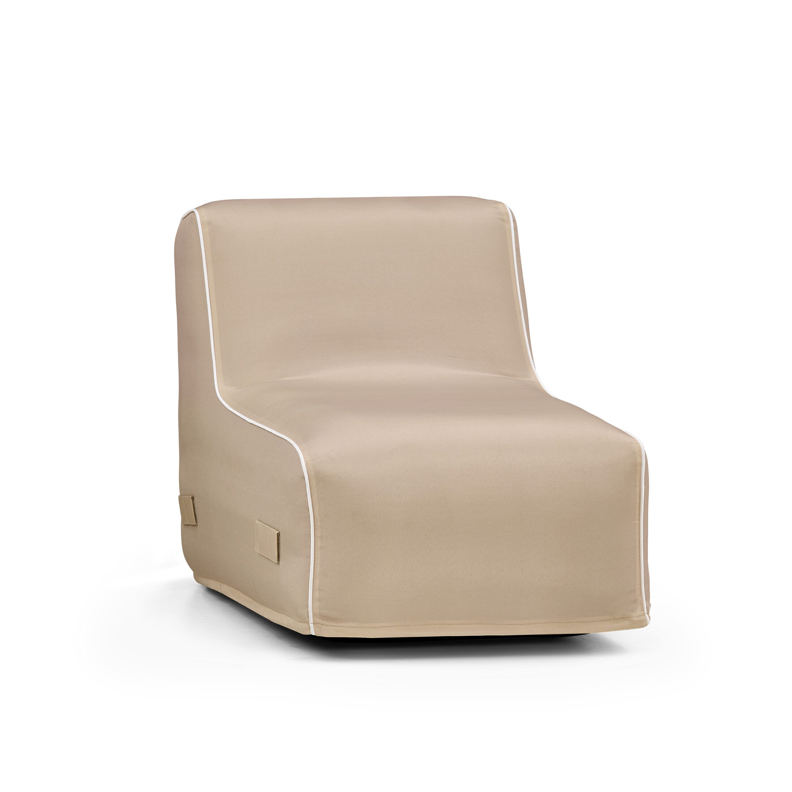 hjh LIVING Sitzsack Luftsofa Sitzolo Air Stoff, Luftsofa Outdoor Sitzsack inkl. Fußpumpe, Wasser- & UV-beständig