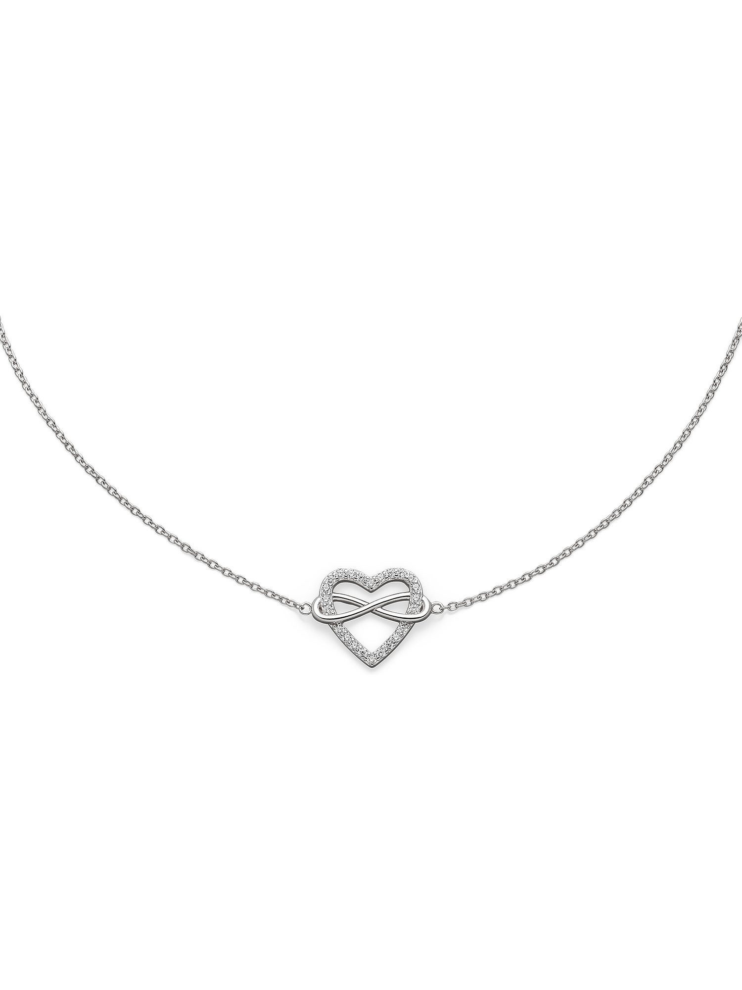 s.Oliver Armband S.Oliver Damen-Armband 925er Silber 24 Zirkonia