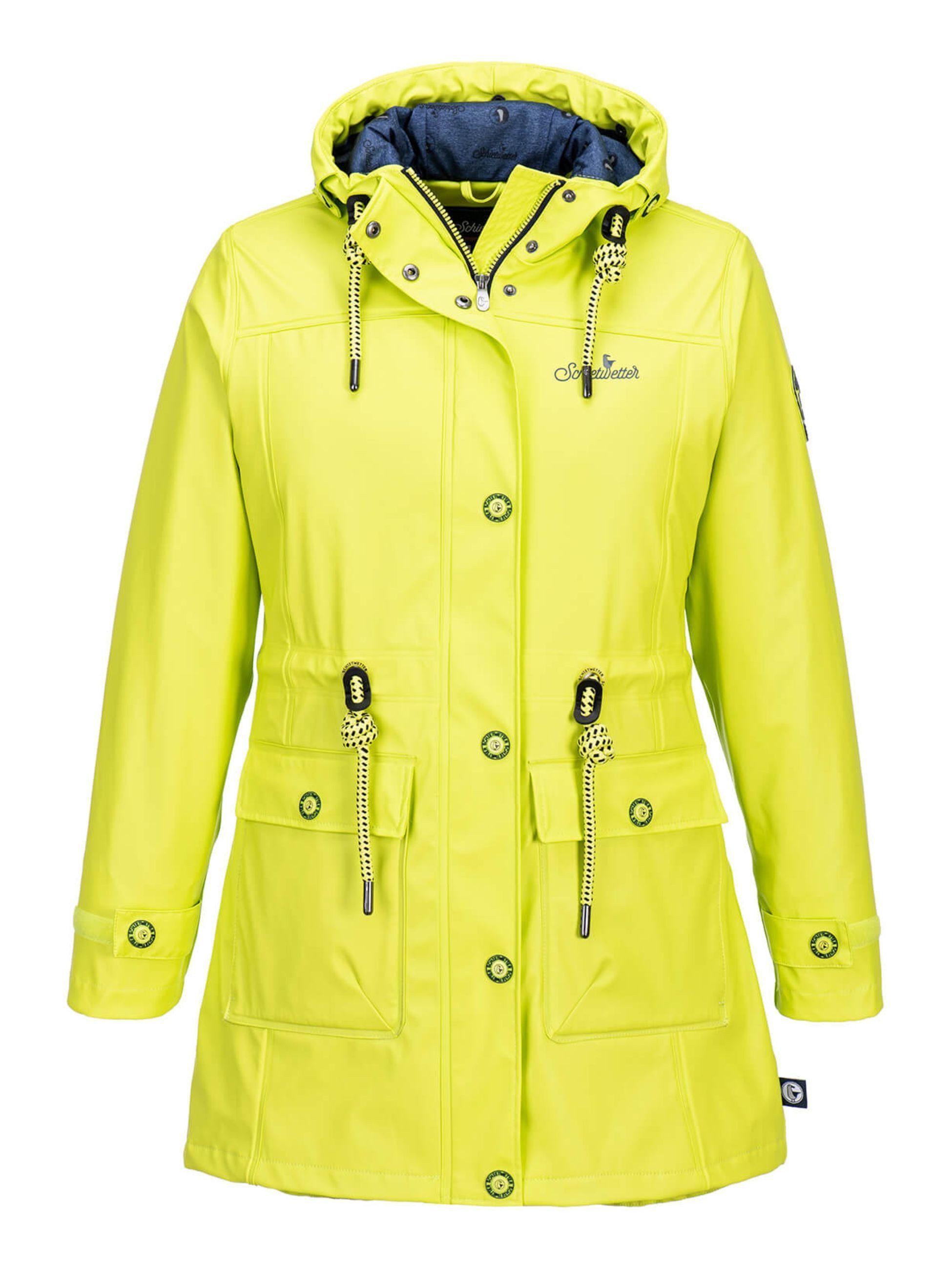 Schietwetter Regenjacke Damen Regenjacke Parka
