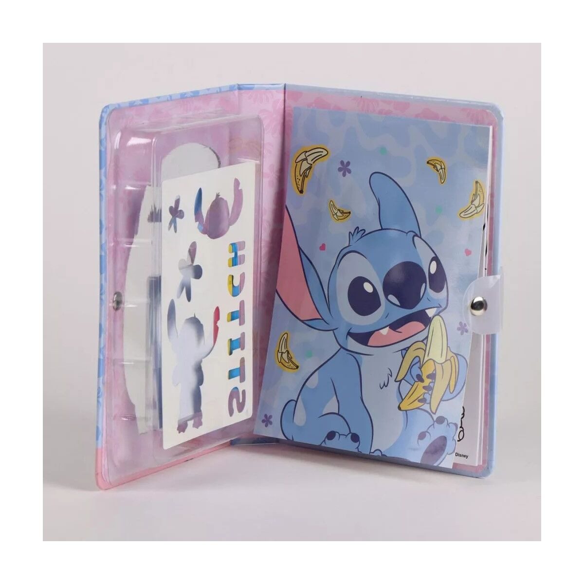 Disney Kreativset Disney Lilo und Stitch Banana Ausmalheft-Set mit Schablone