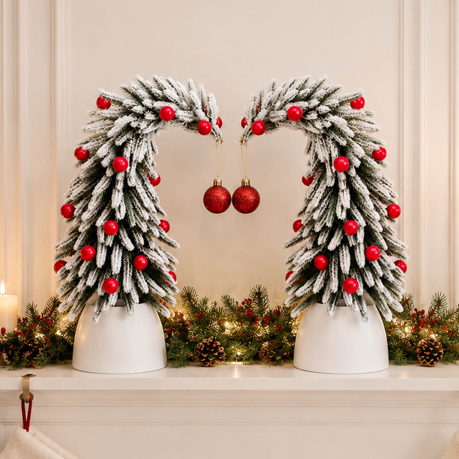 Glitzer Weihnachtsdekoration kaufen » Glitzer Weihnachtsdeko