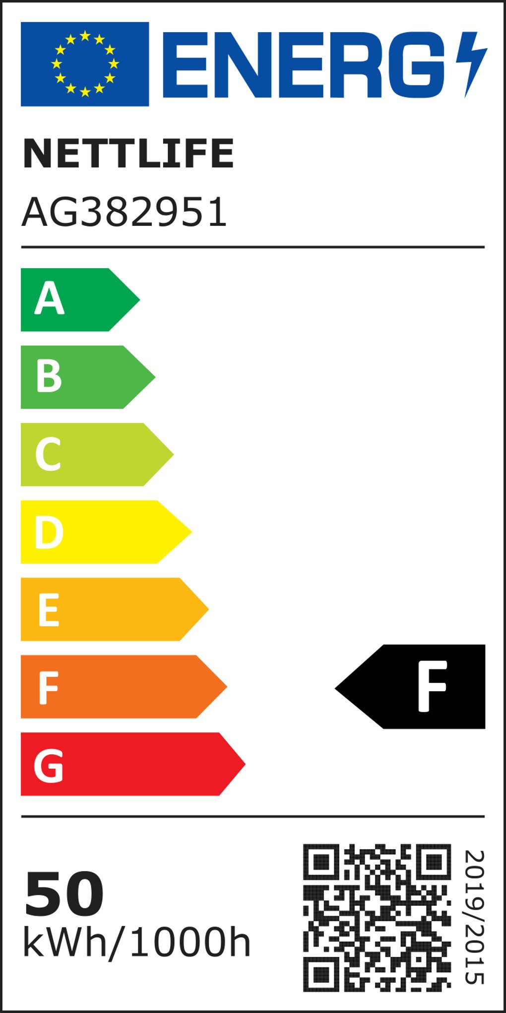 Energieeffizienzklasse: 