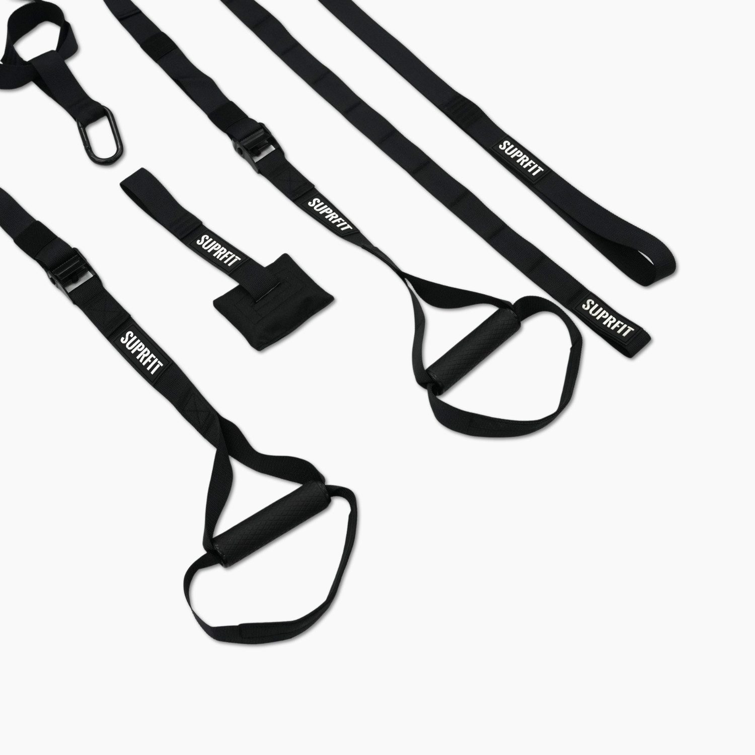SF SUPRFIT Schlingentrainer Sling Trainer, Inklusive Verlängerungsband, Türanker und Tragetasche