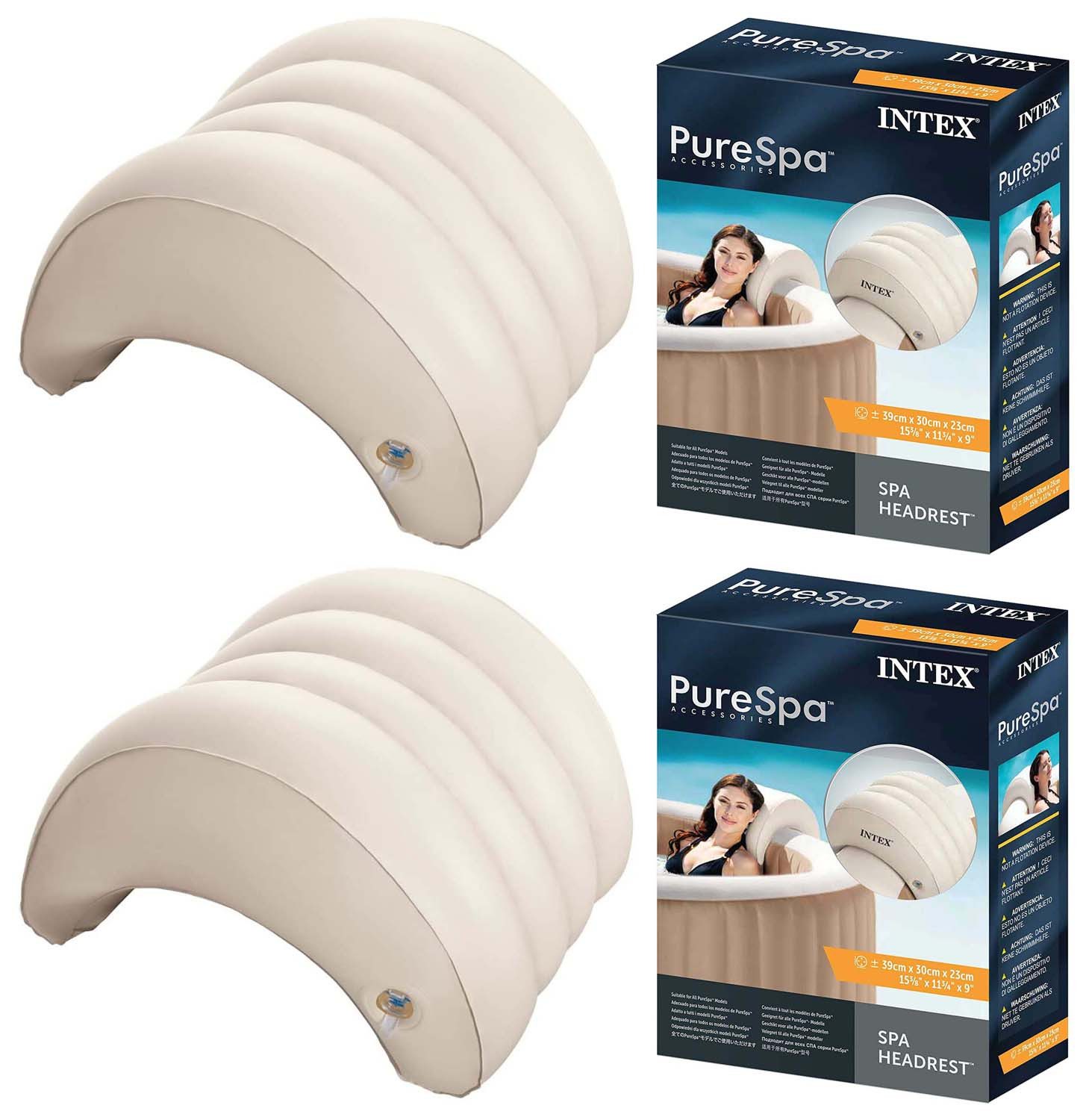 Intex Whirlpoolkopfstütze SET - Intex 28501 - SPA HEADREST - 2 Stk.
