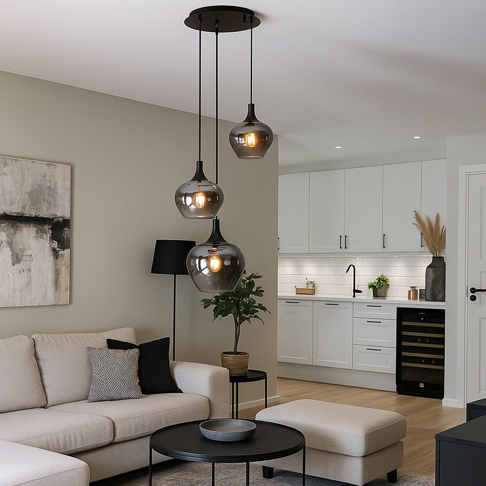 GLOBO LIGHTING Hängeleuchte, Leuchtmittel nicht inklusive, günstig online kaufen