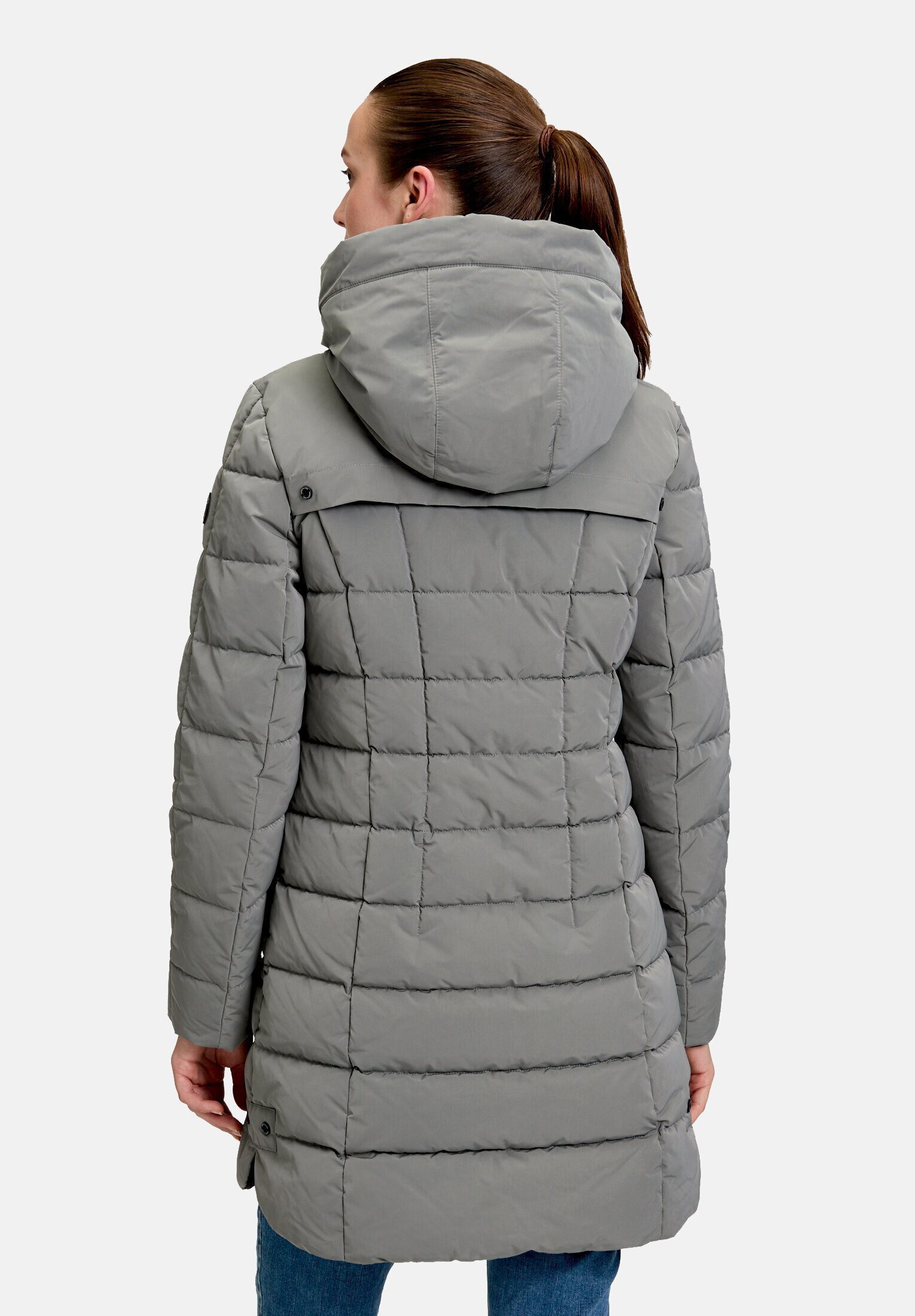 Amber & June Winterjacke Damen mit Kapuze