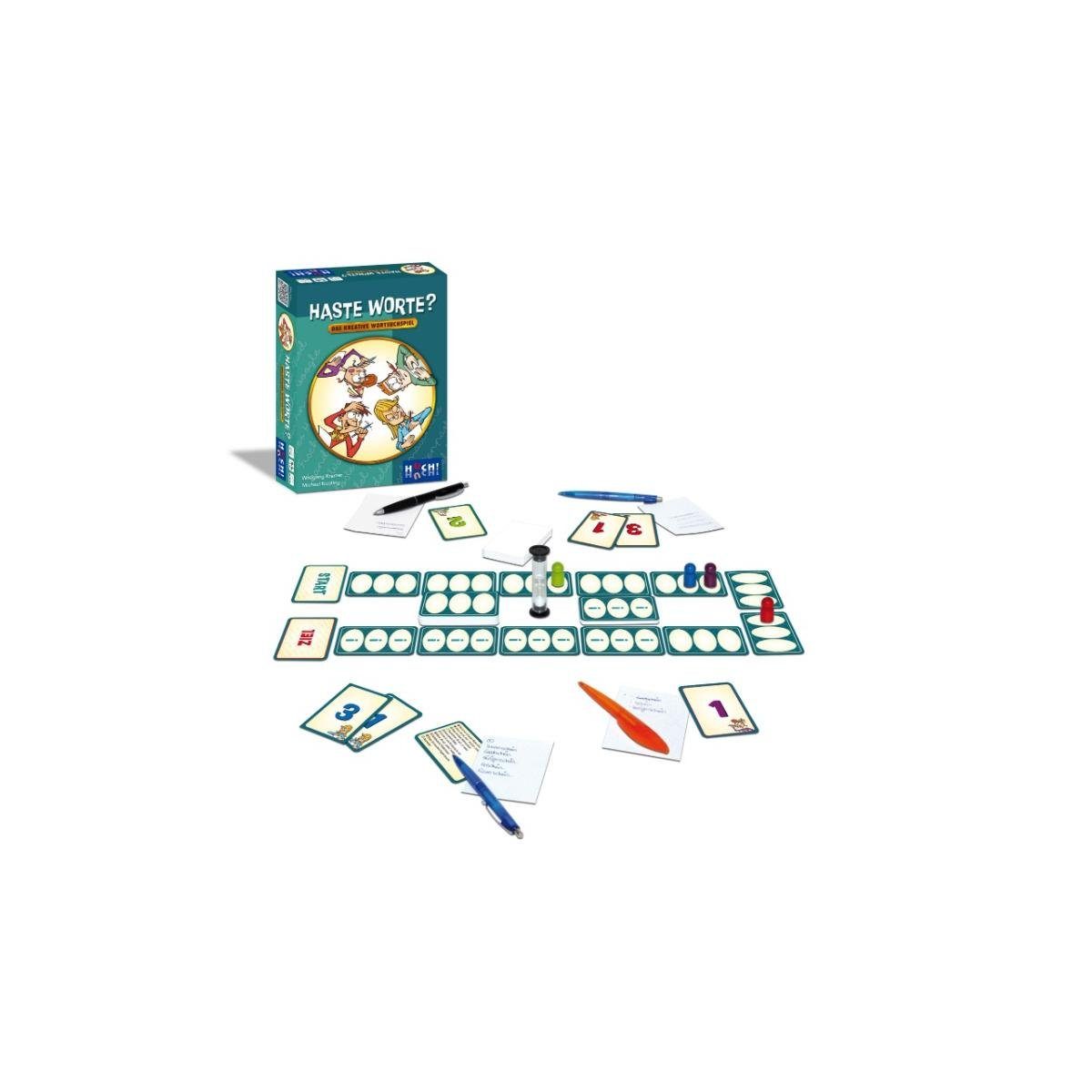 Familienspiel Huch! (DE-Ausgabe) Kartenspiel 876676 Spiel, Worte, - Haste