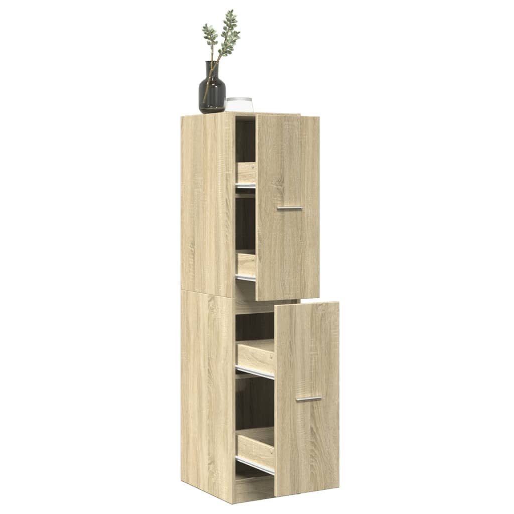 vidaXL Unterschrank Küchenschrank Apothekerschrank Sonoma Eiche günstig online kaufen