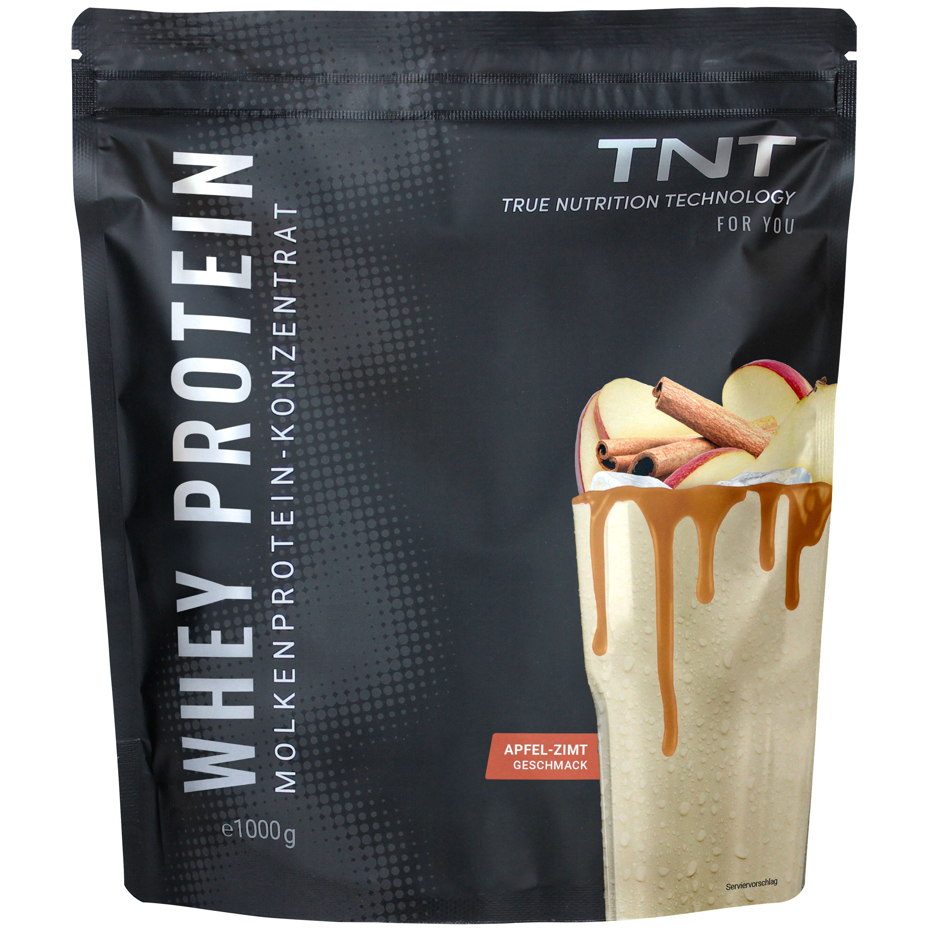 TNT (True Nutrition Technology) Whey Protein - Molkenprotein-Konzentrat für Muskelaufbau und Diät Pulver