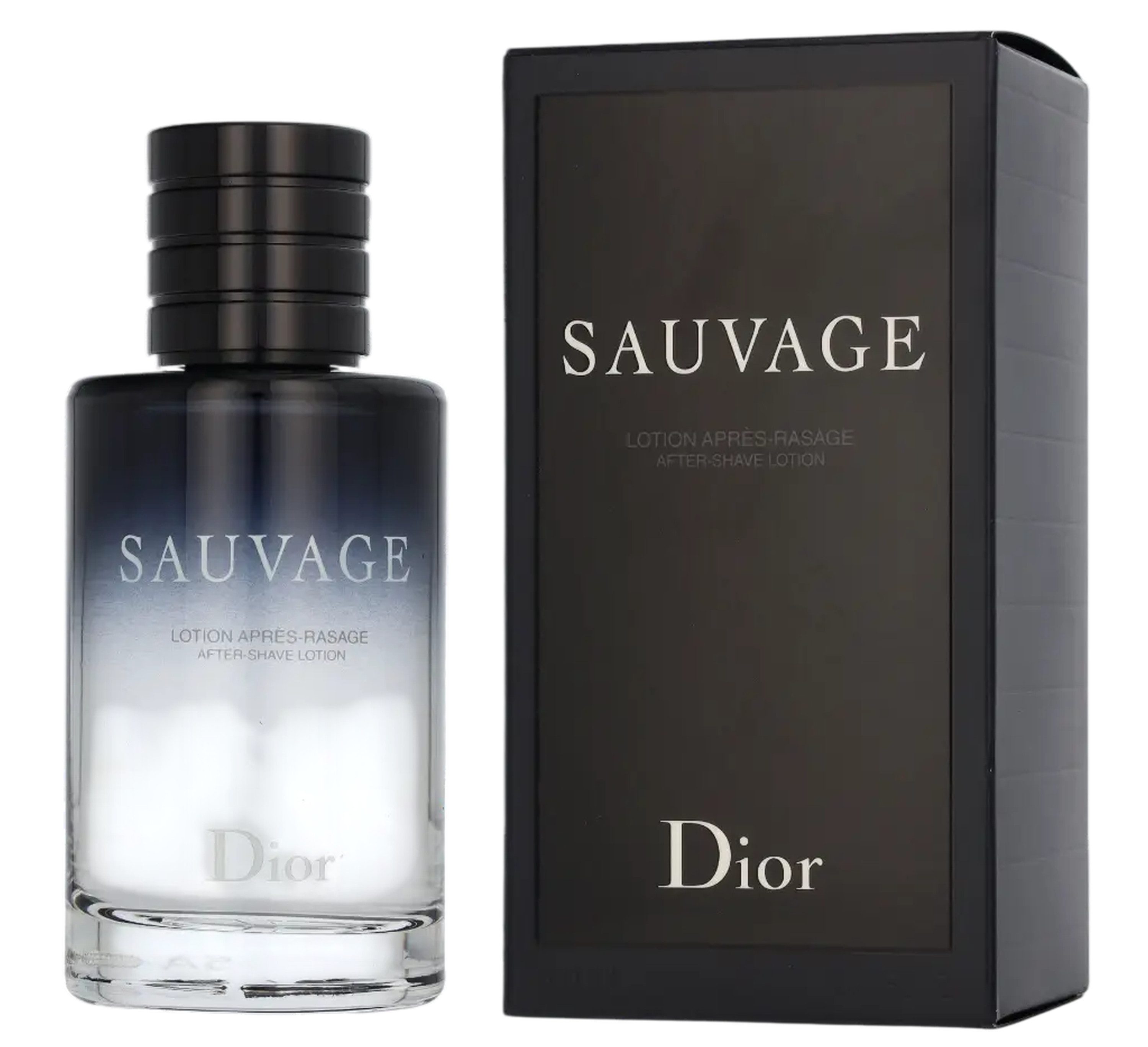 Dior After Shave Lotion Sauvage Herren, Frisch-würziger Duft mit Bergamotte, Pfeffer und Ambroxan