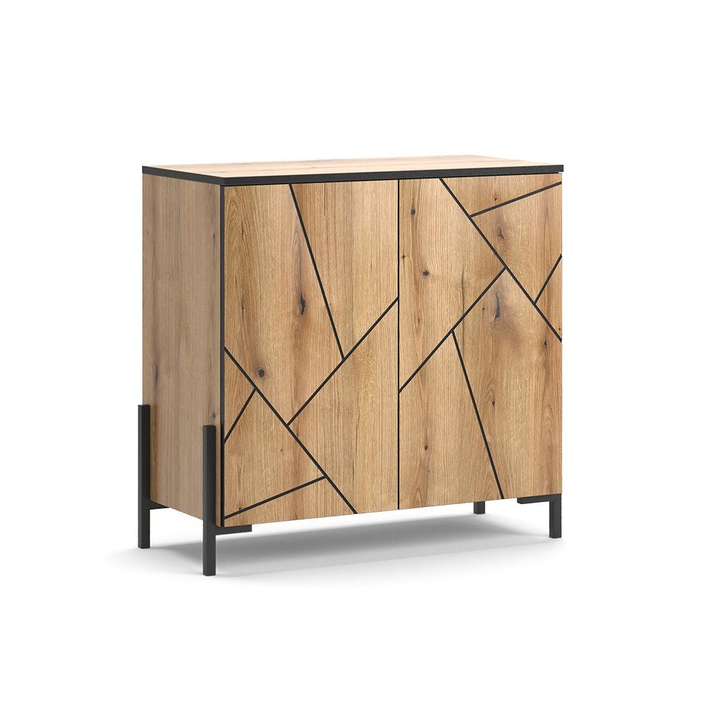 Vicco Highboard Hatto, Eiche, 84 x günstig online kaufen