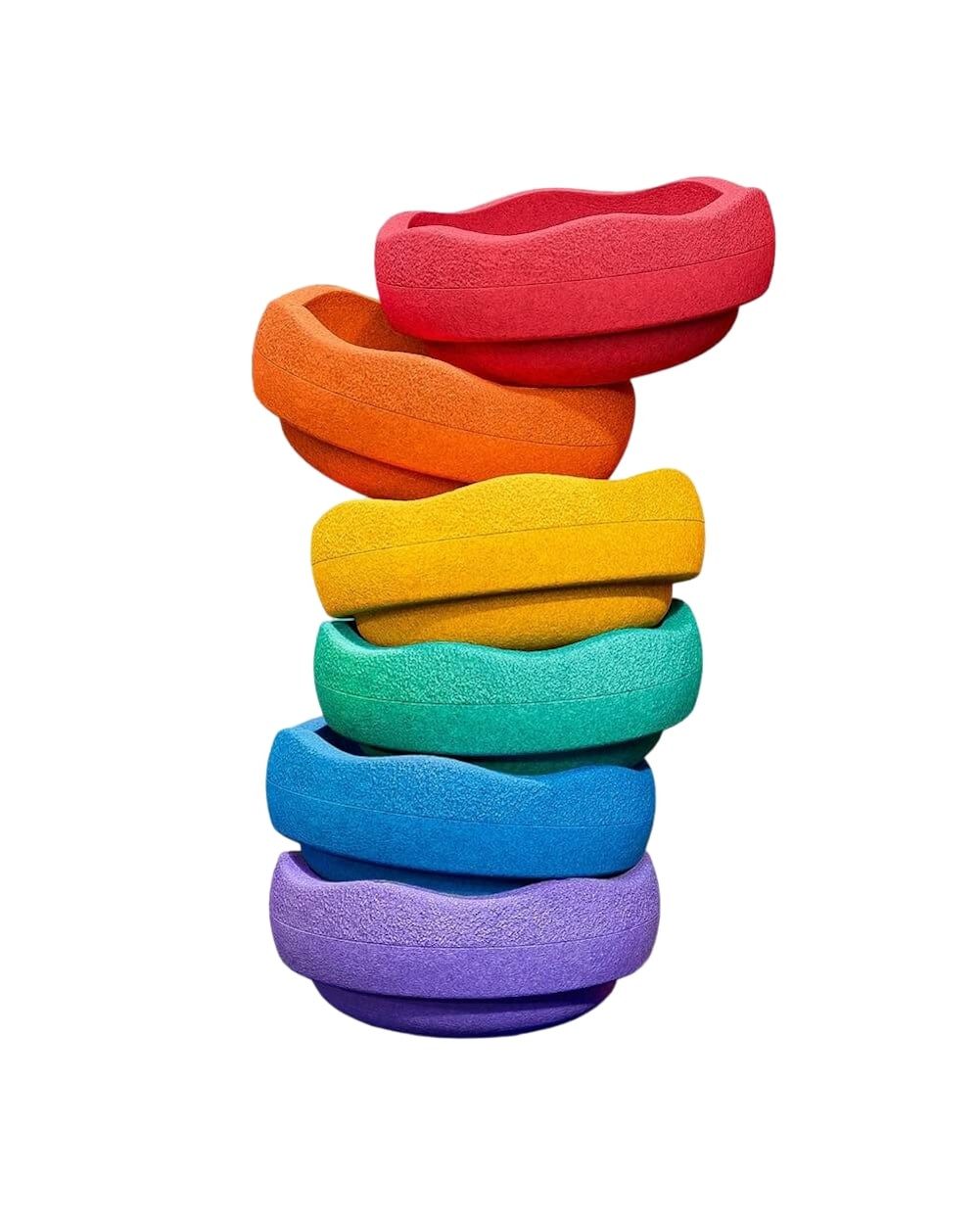 Stapelstein Balancetrainer Rainbow basic, 6 Stk.