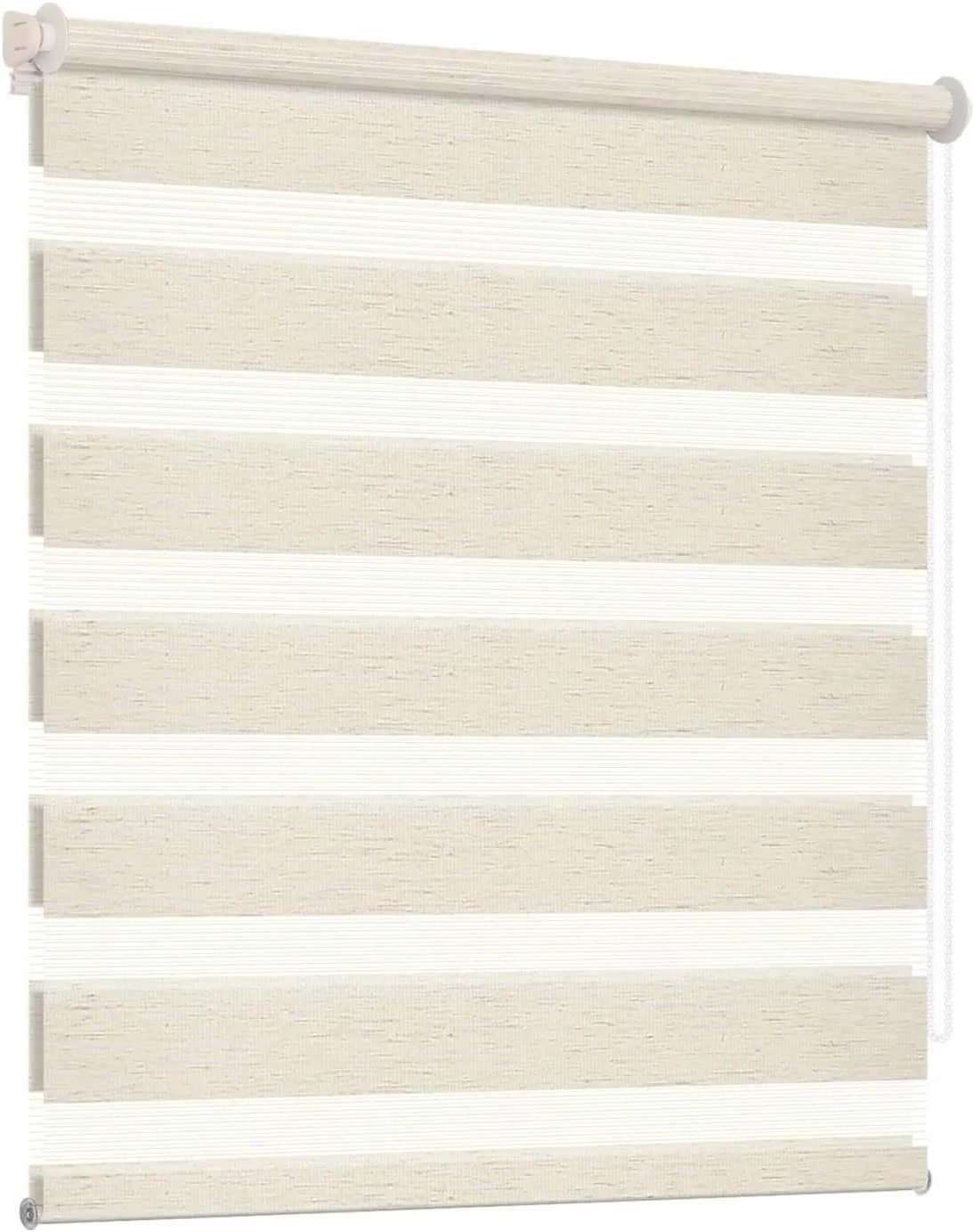 Doppelrollo Klemmfix ohne Bohre, OUBO, verdunkelnd, Fensterrollo Seitenzugr günstig online kaufen