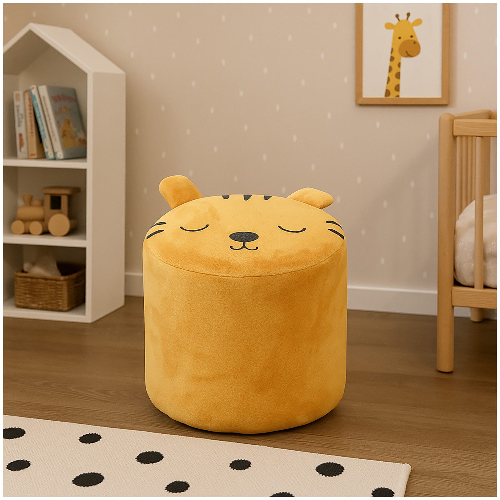 HTI-Living Kinderhocker Tiger Tierhocker Kinderhocker (Stück, günstig online kaufen