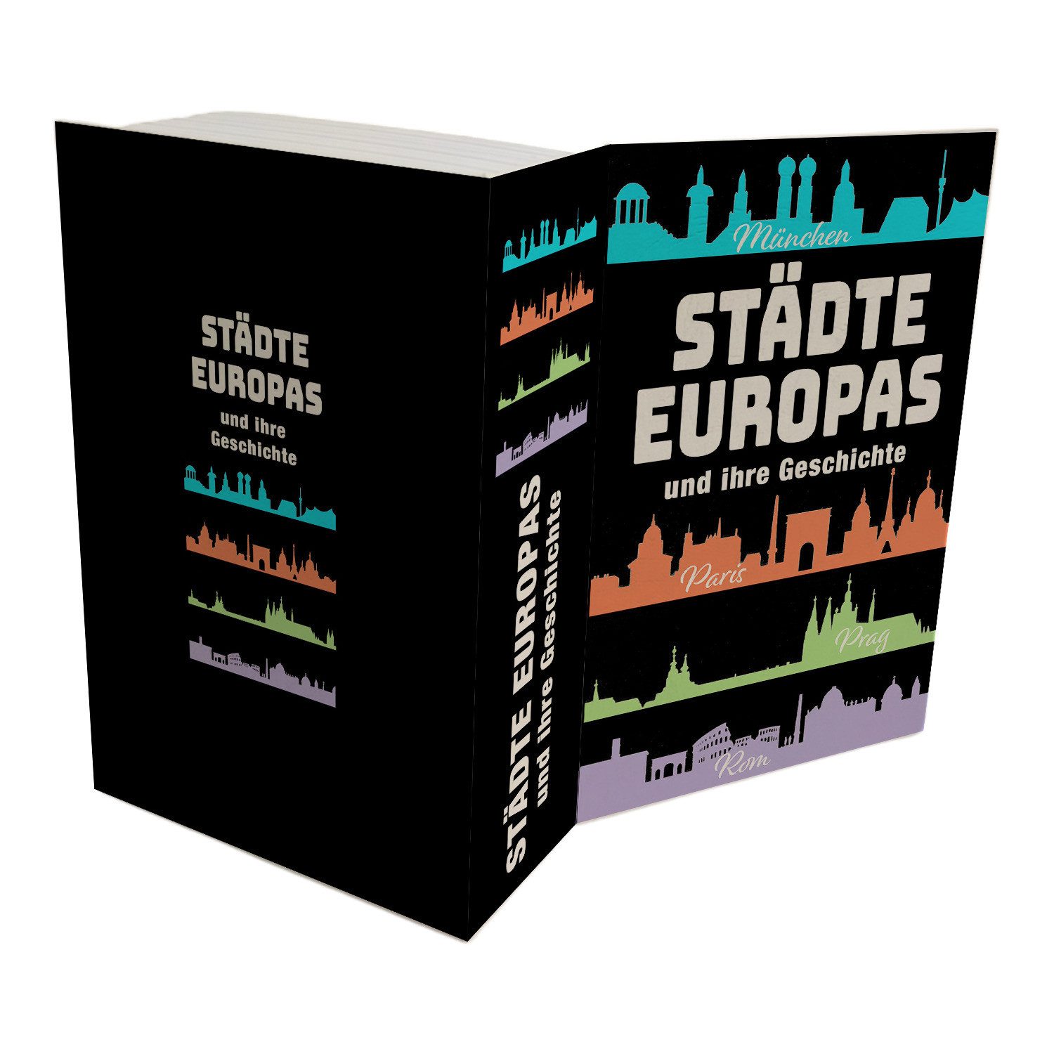speecheese Buchtresor Städte Europas und ihre Geschichte Booksafe