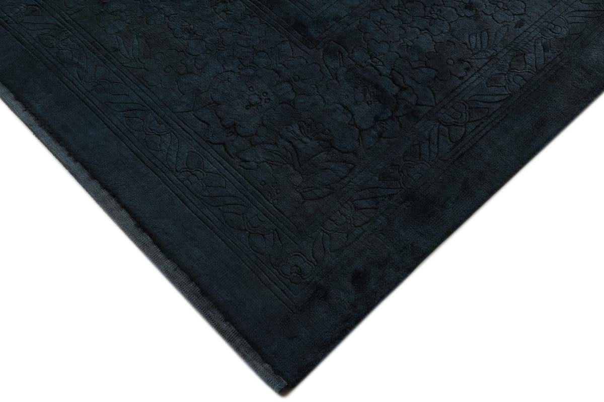 Seide Seidenteppich Nain mm Colored 244x299 8 Höhe: China Trading, Moderner Handgeknüpfter Orientteppich, rechteckig,