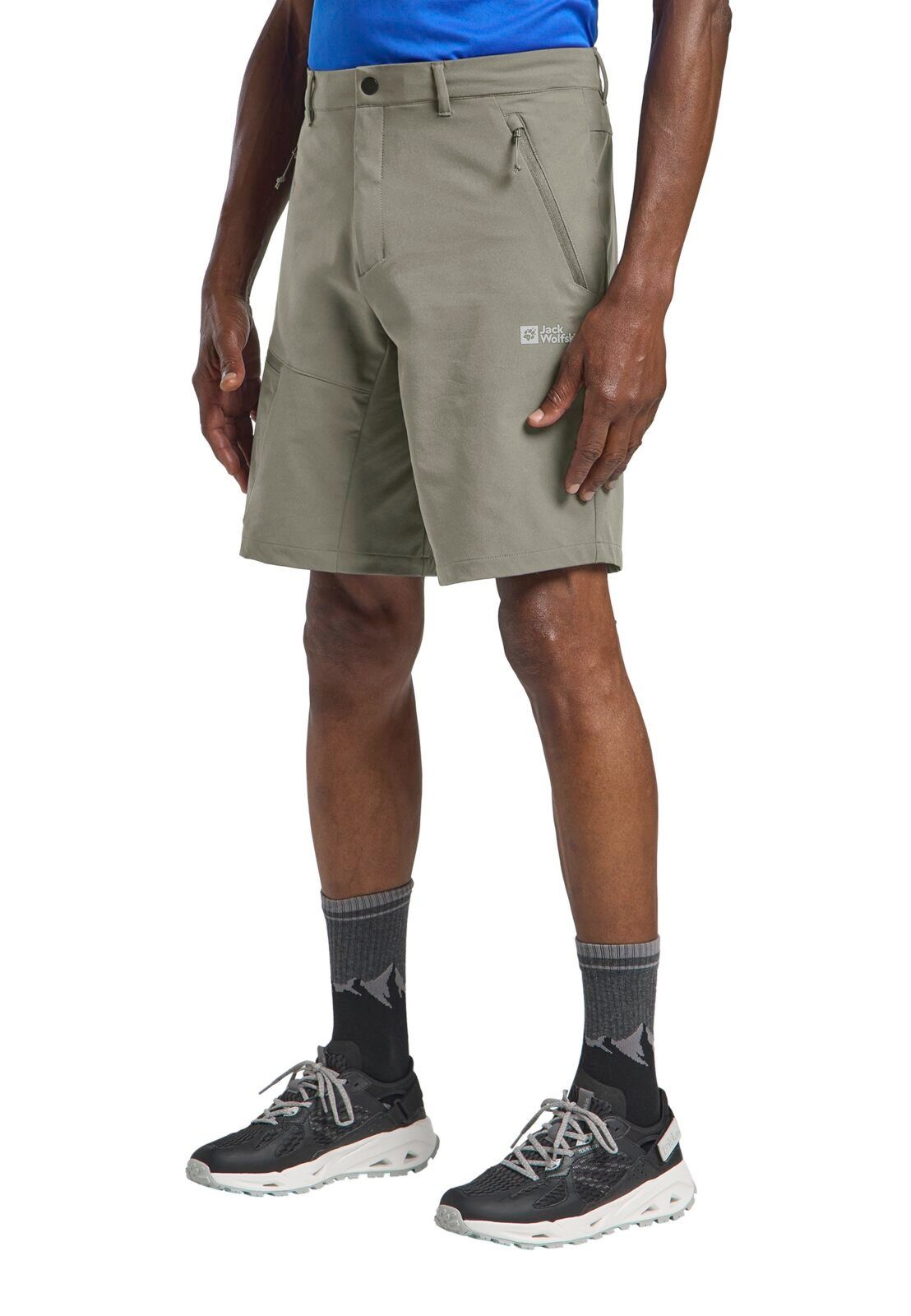 Jack Wolfskin Trekkinghose Wanderhose Pico Trial Short (atmungsaktiv, wasse günstig online kaufen